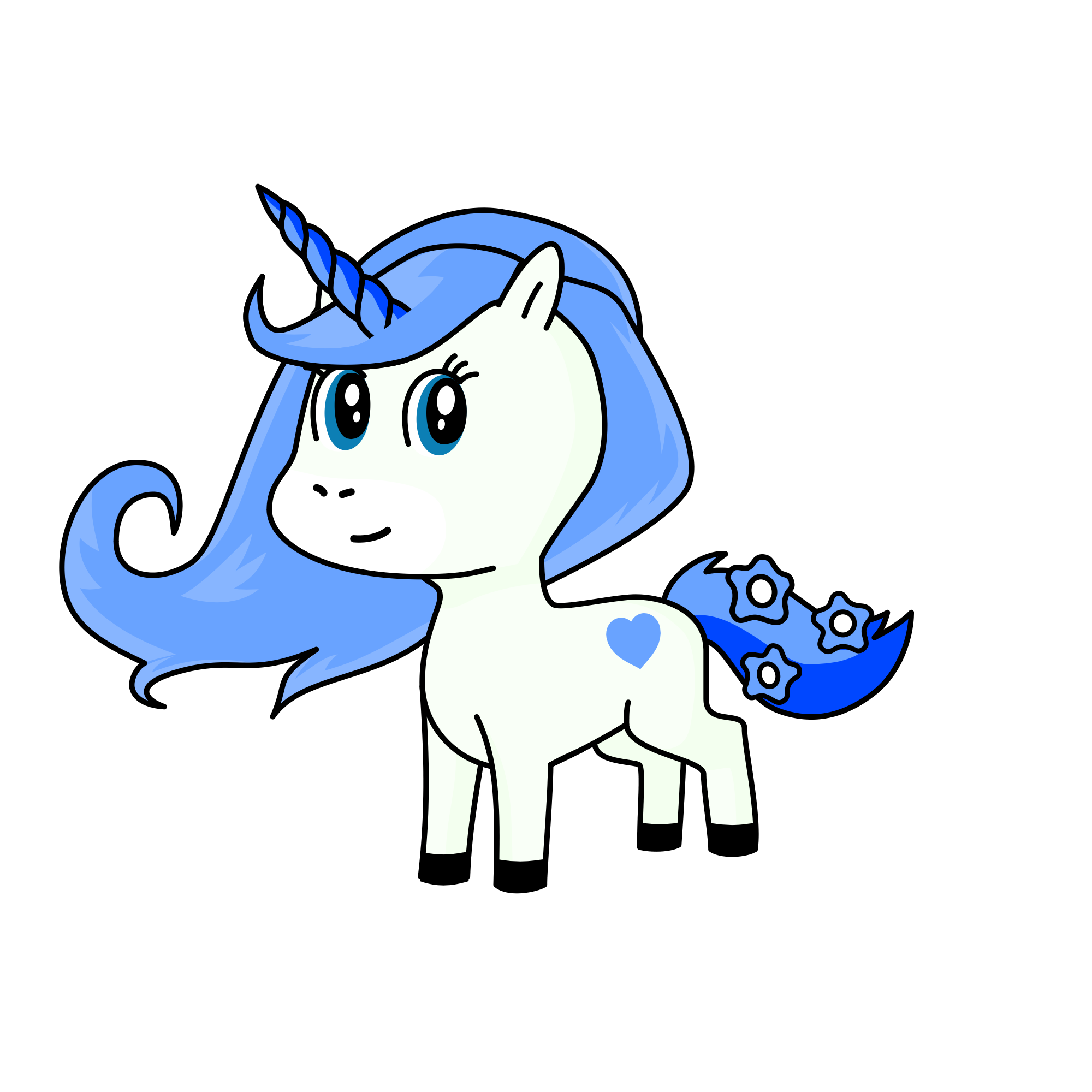 Pixie, the unicorn