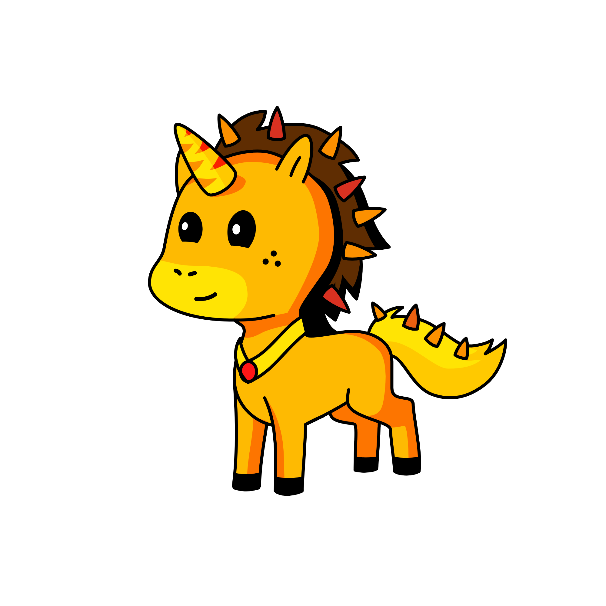 fire, the unicorn