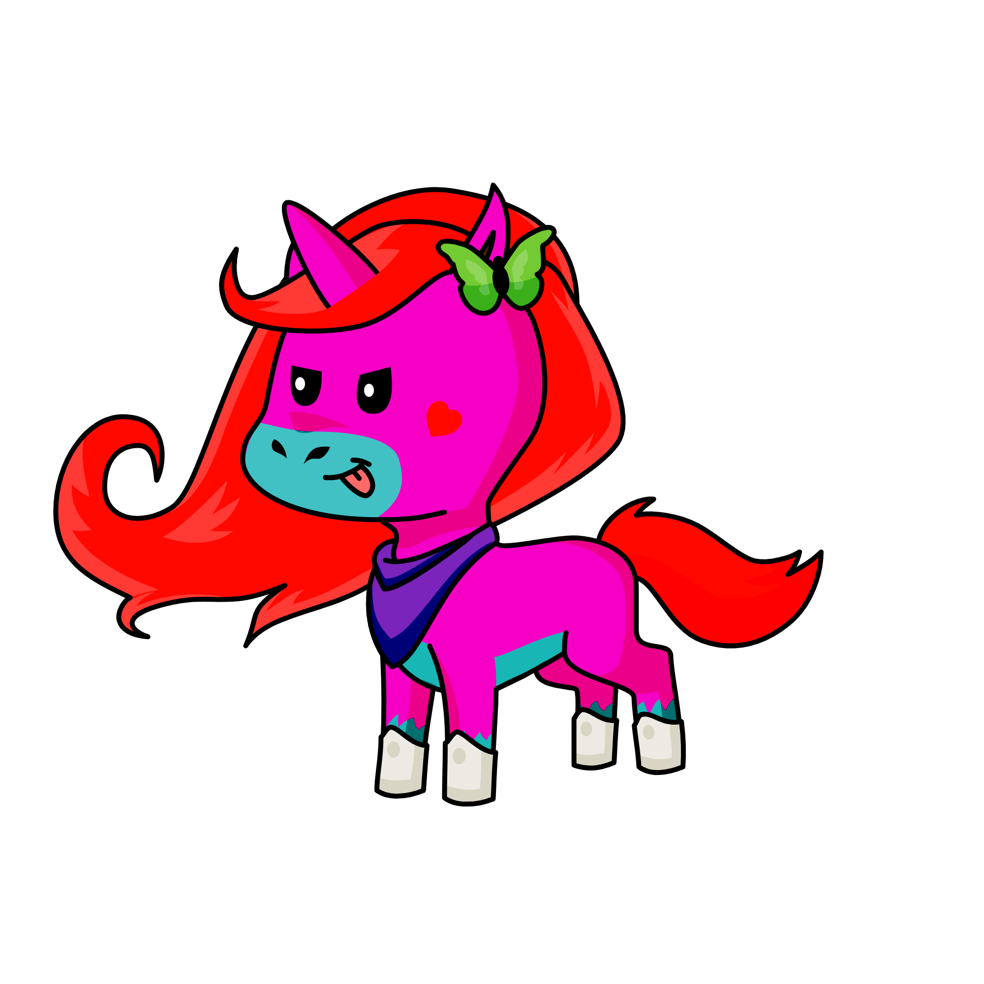 Rebeca, the unicorn