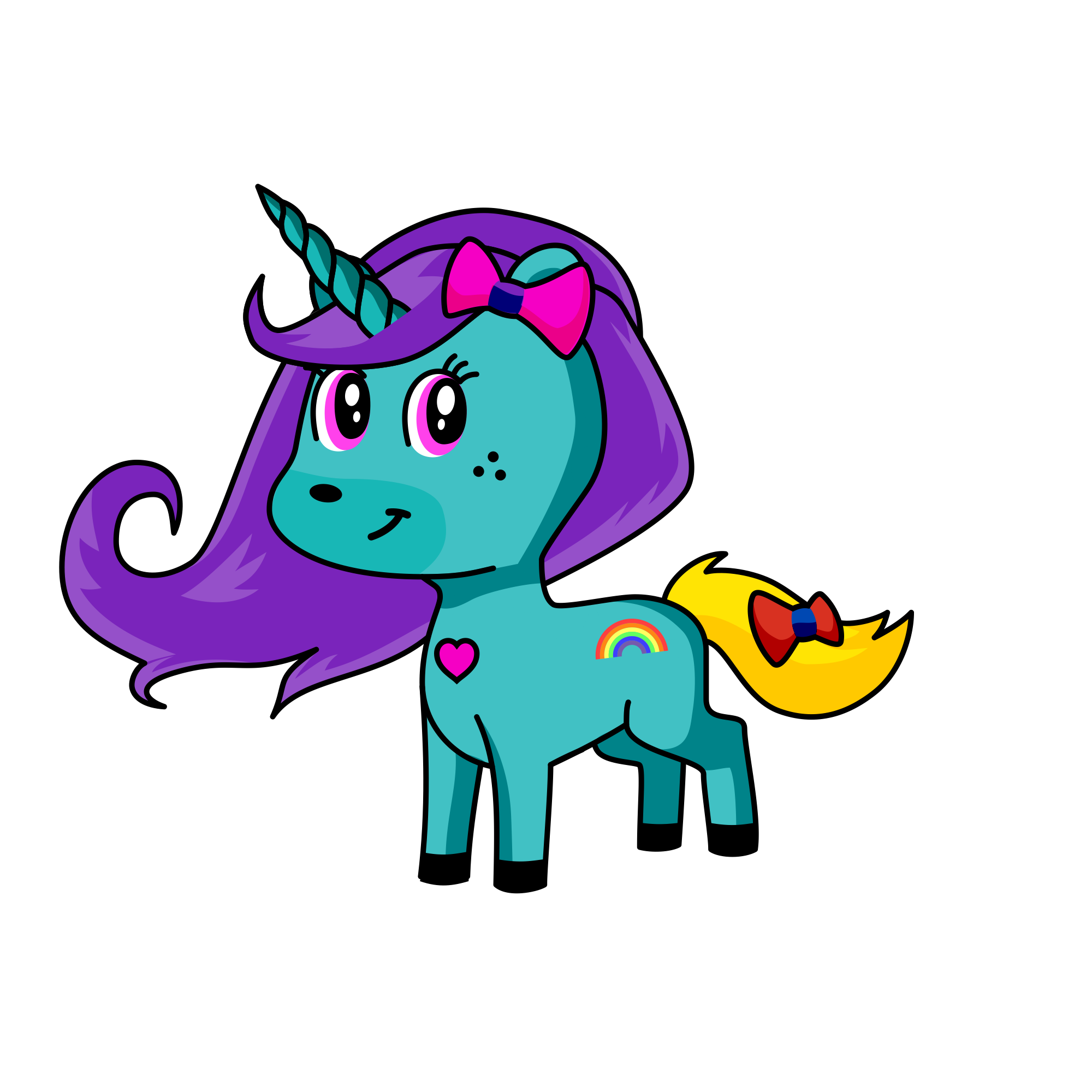Crystal (Unico’s sister, the unicorn