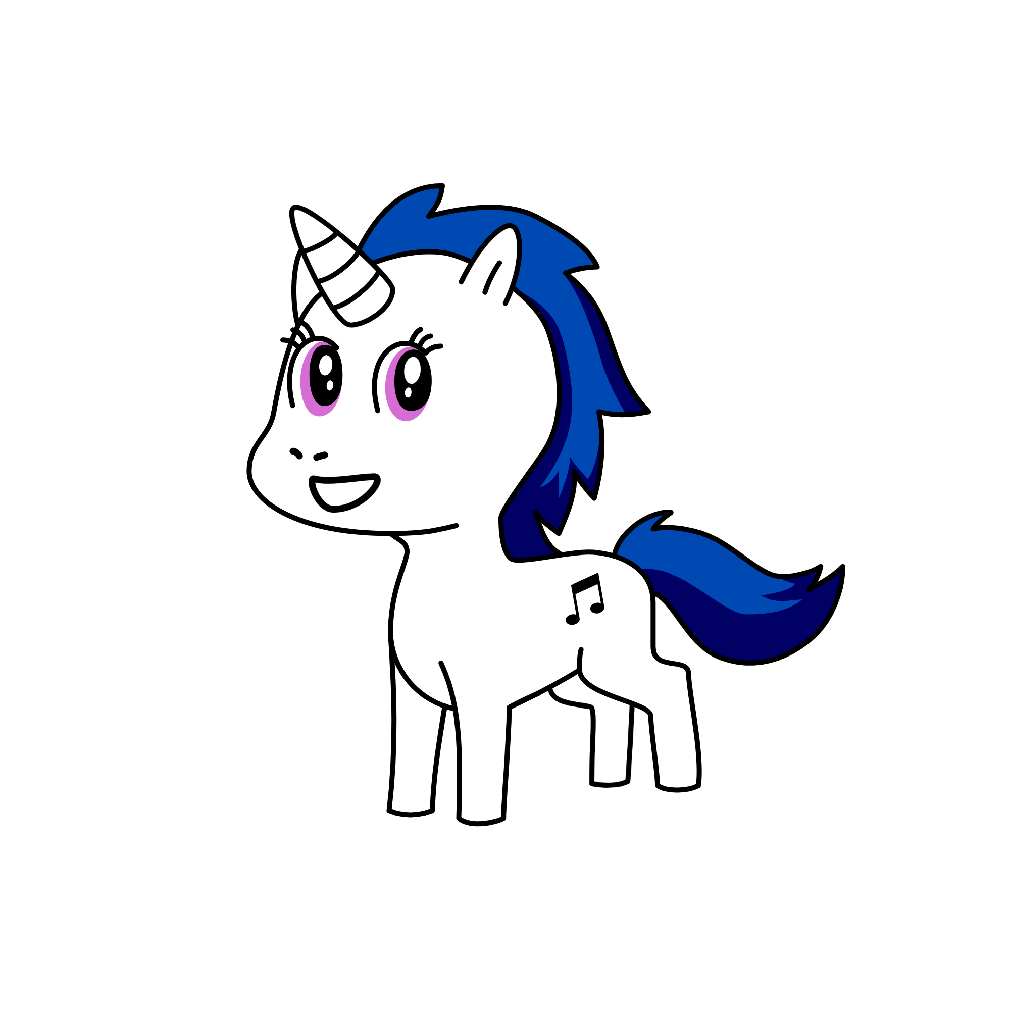 Pony DJ, the unicorn