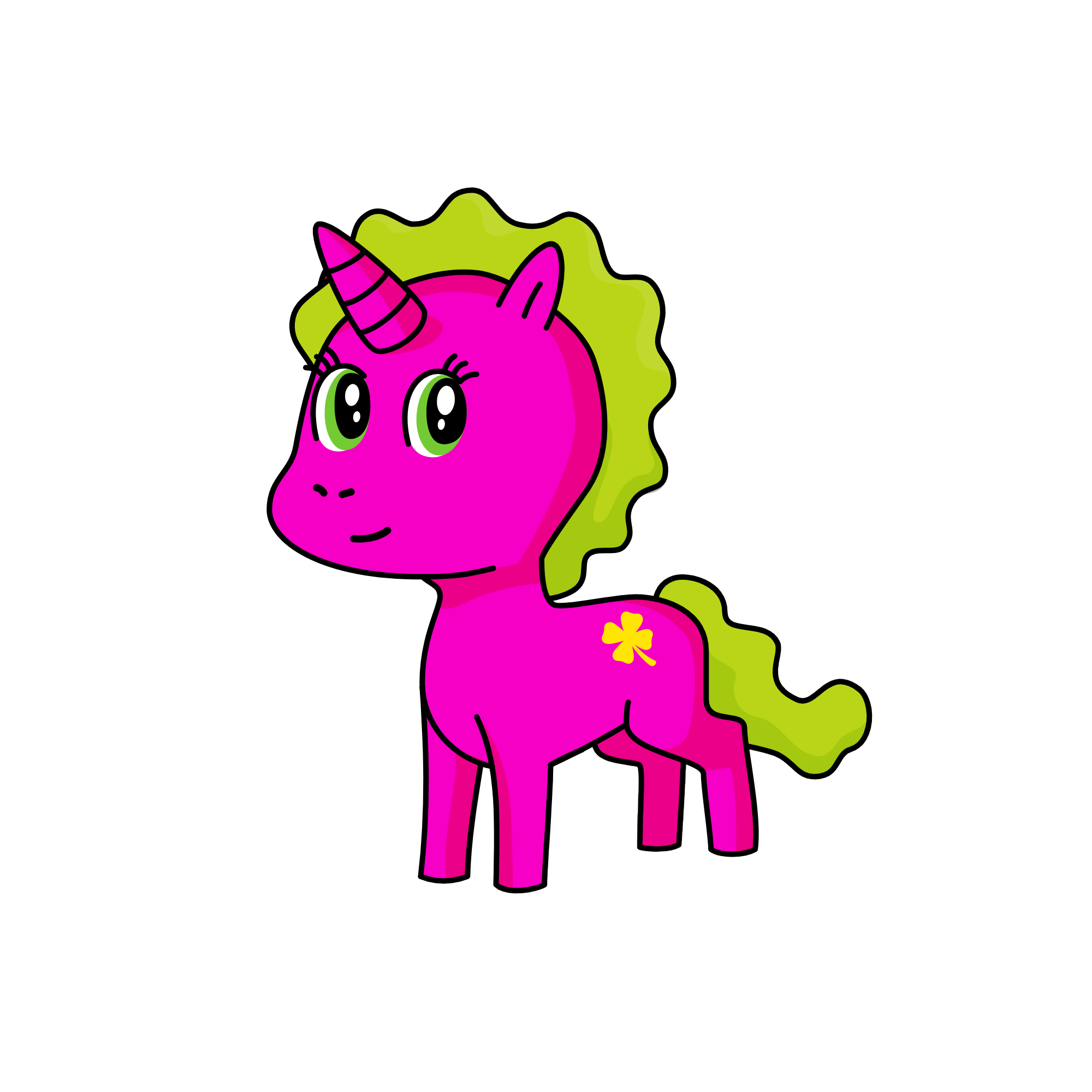 Dasiy , the unicorn