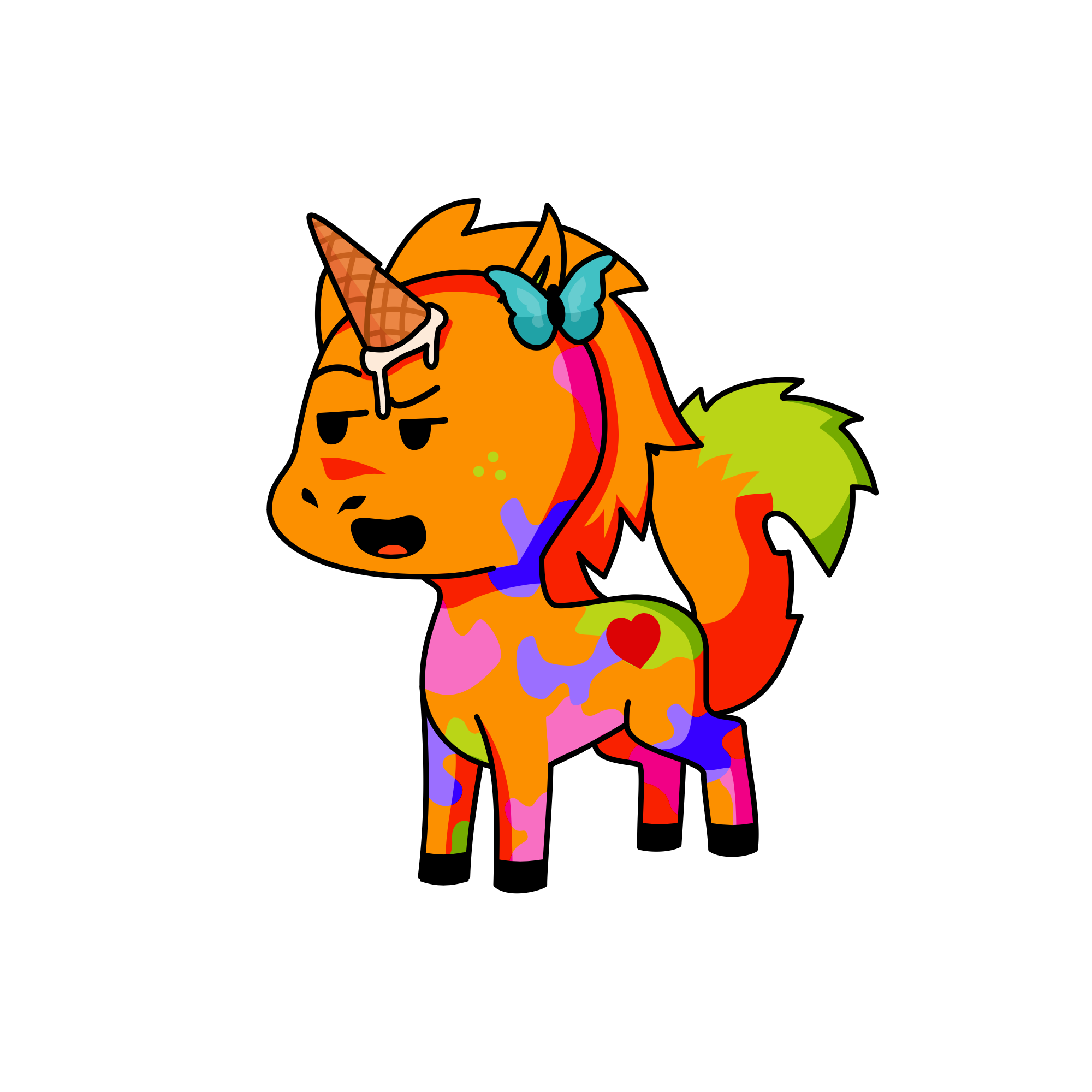 Suny, the unicorn