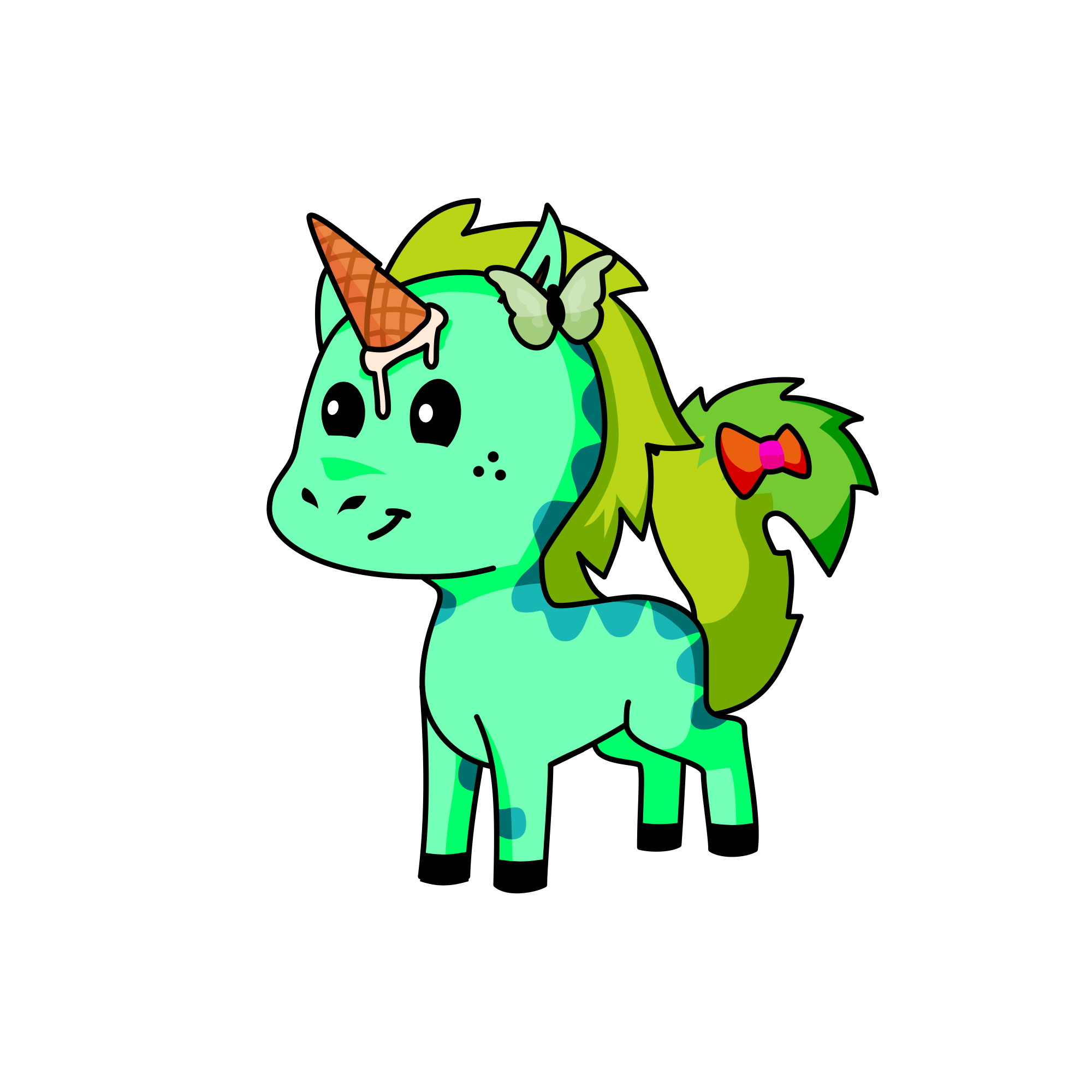 Pixy, the unicorn