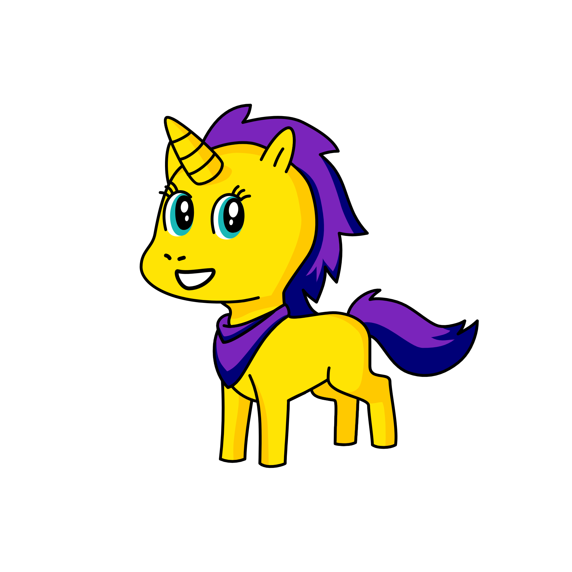 Dandy, the unicorn