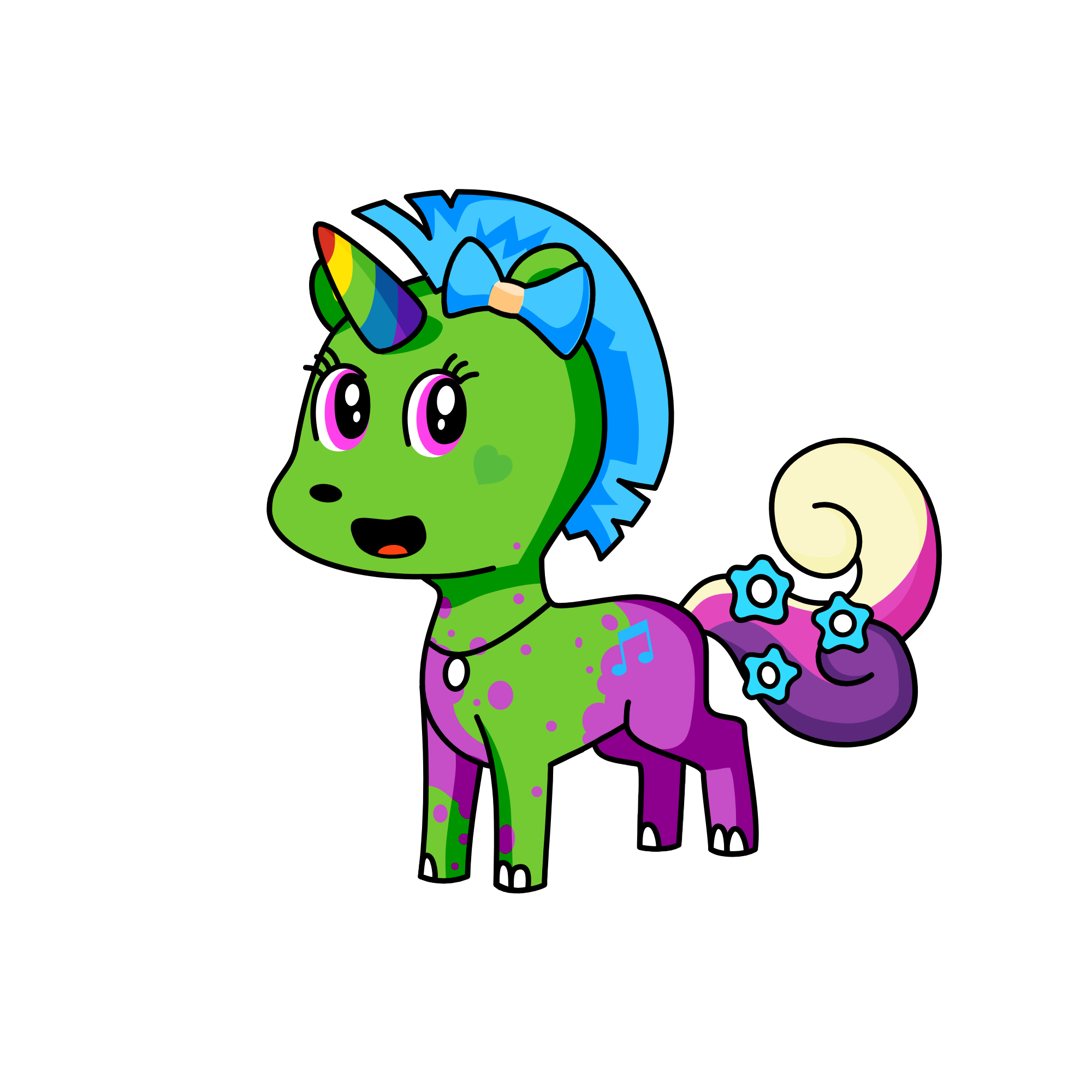 TWILIGHT, the unicorn