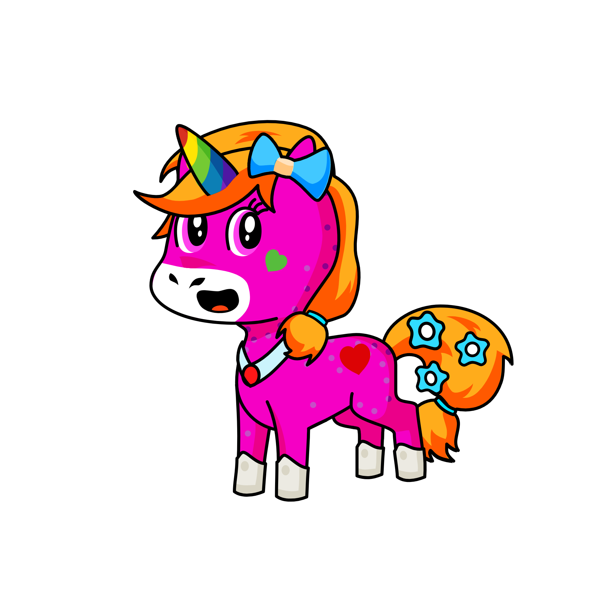 LOVELY, the unicorn