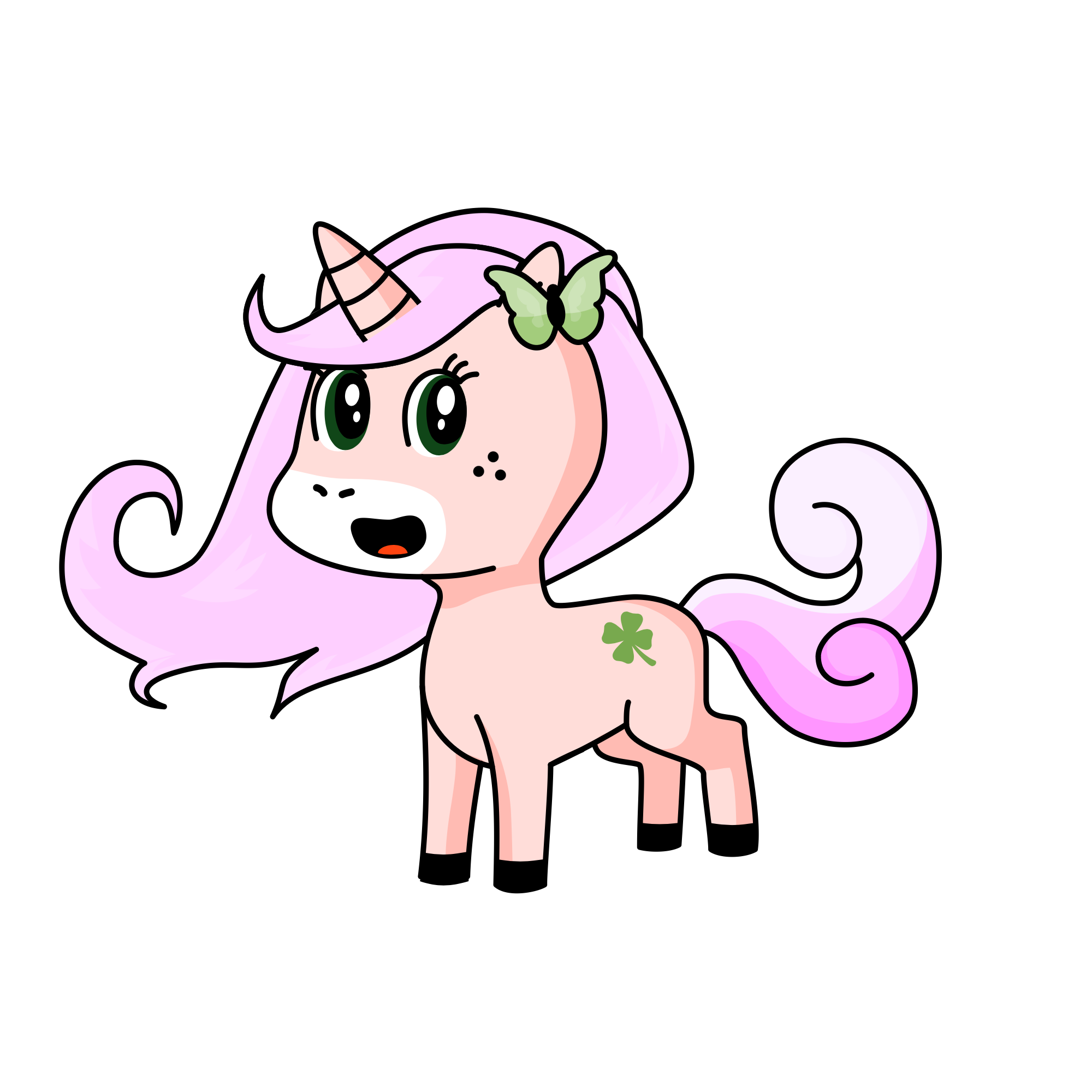 Lucky , the unicorn