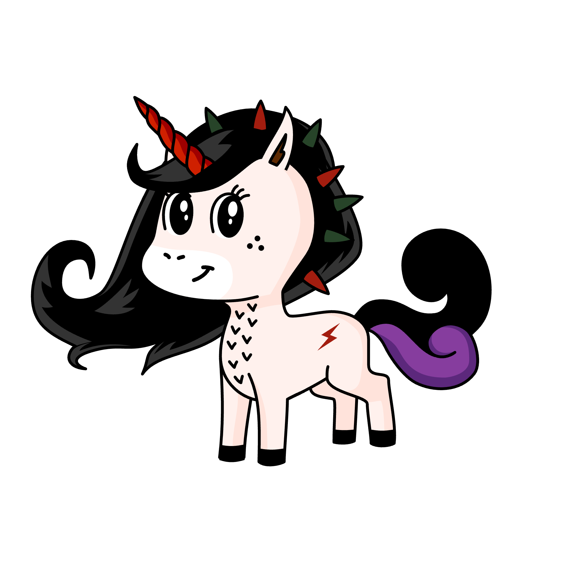 LadyDarker, the unicorn