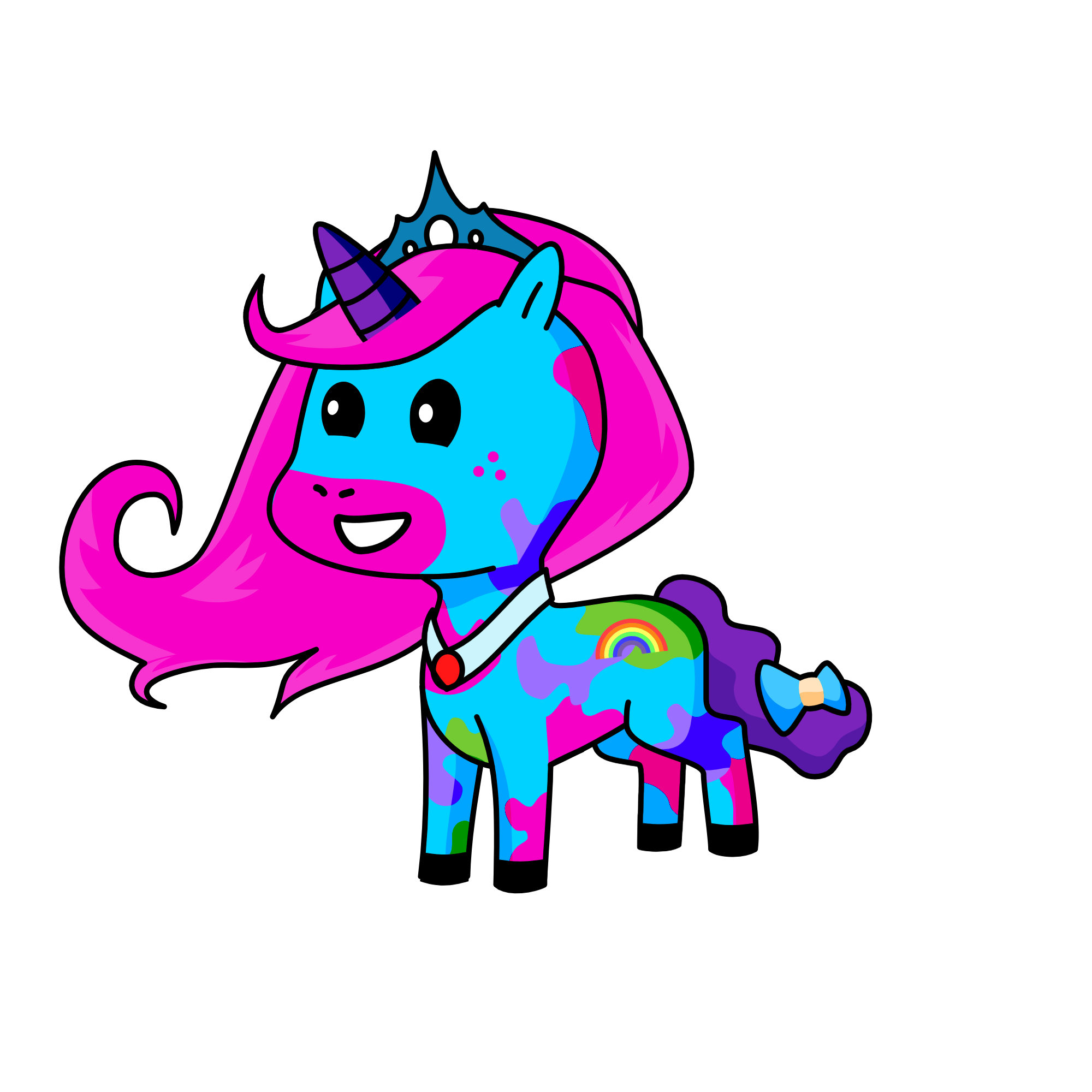 princess artsy, the unicorn