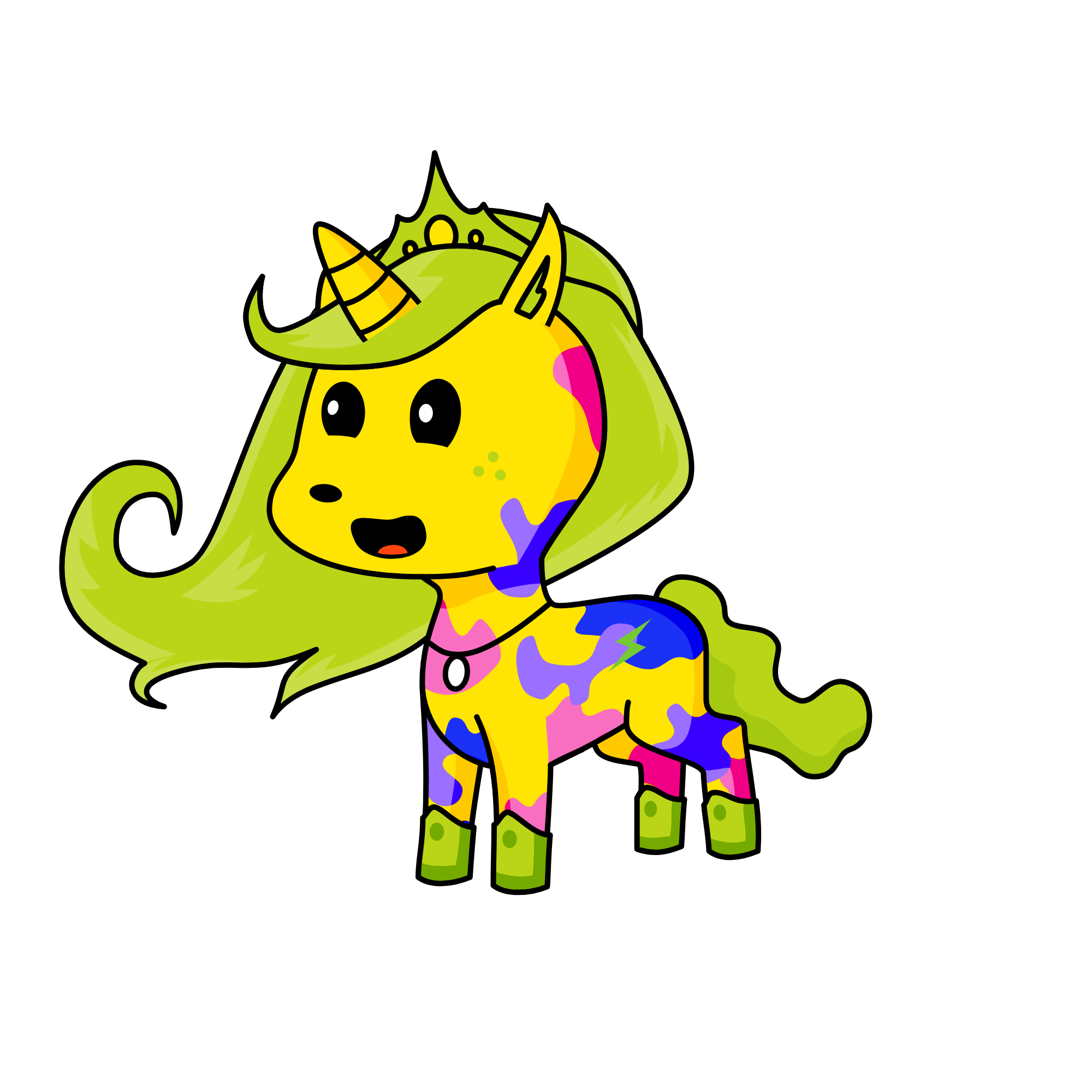 Joy, the unicorn
