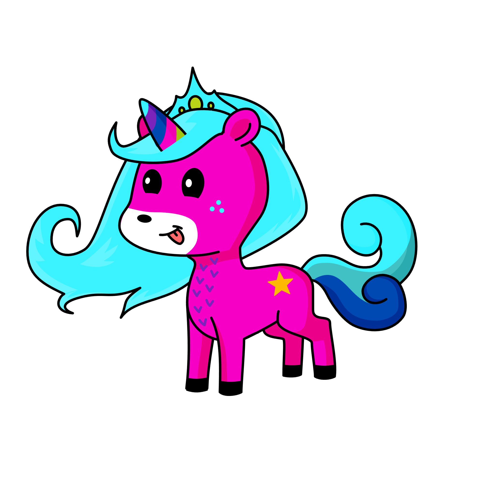 Marti, the unicorn