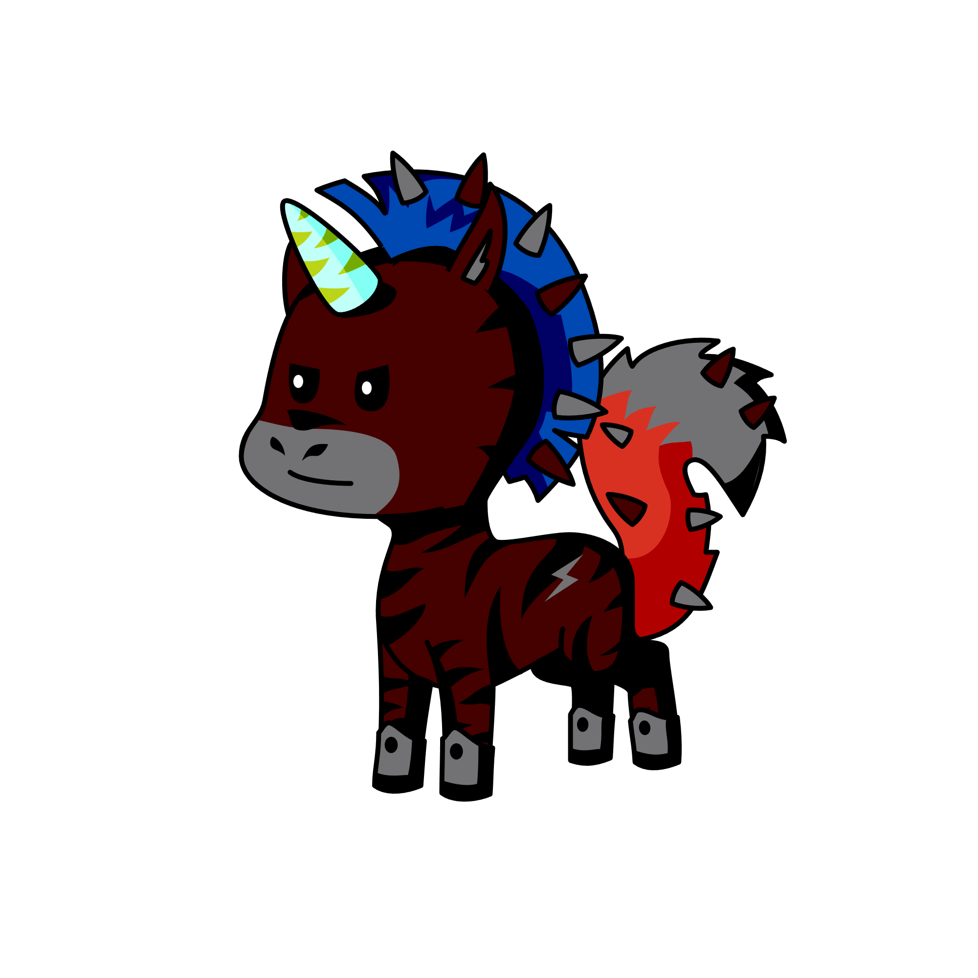 Salvaje, the unicorn