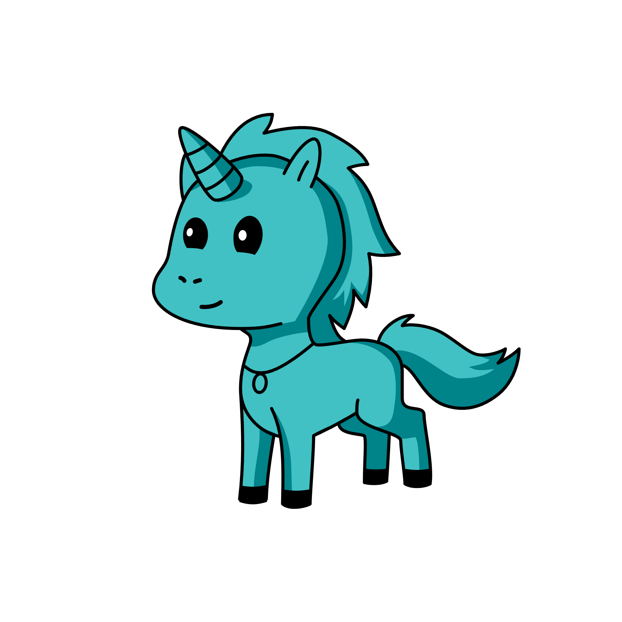 Tetete, the unicorn