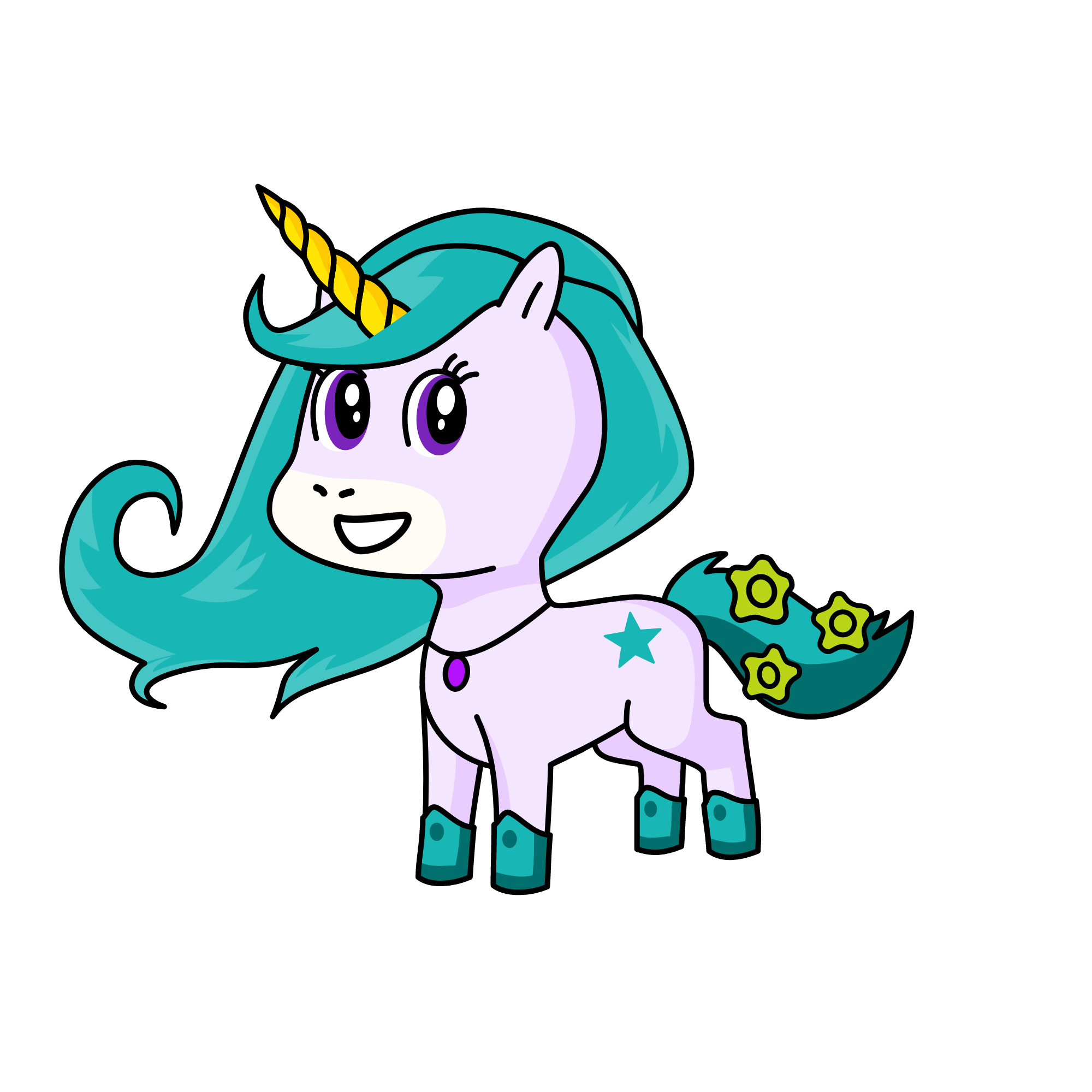 Night Dream, the unicorn