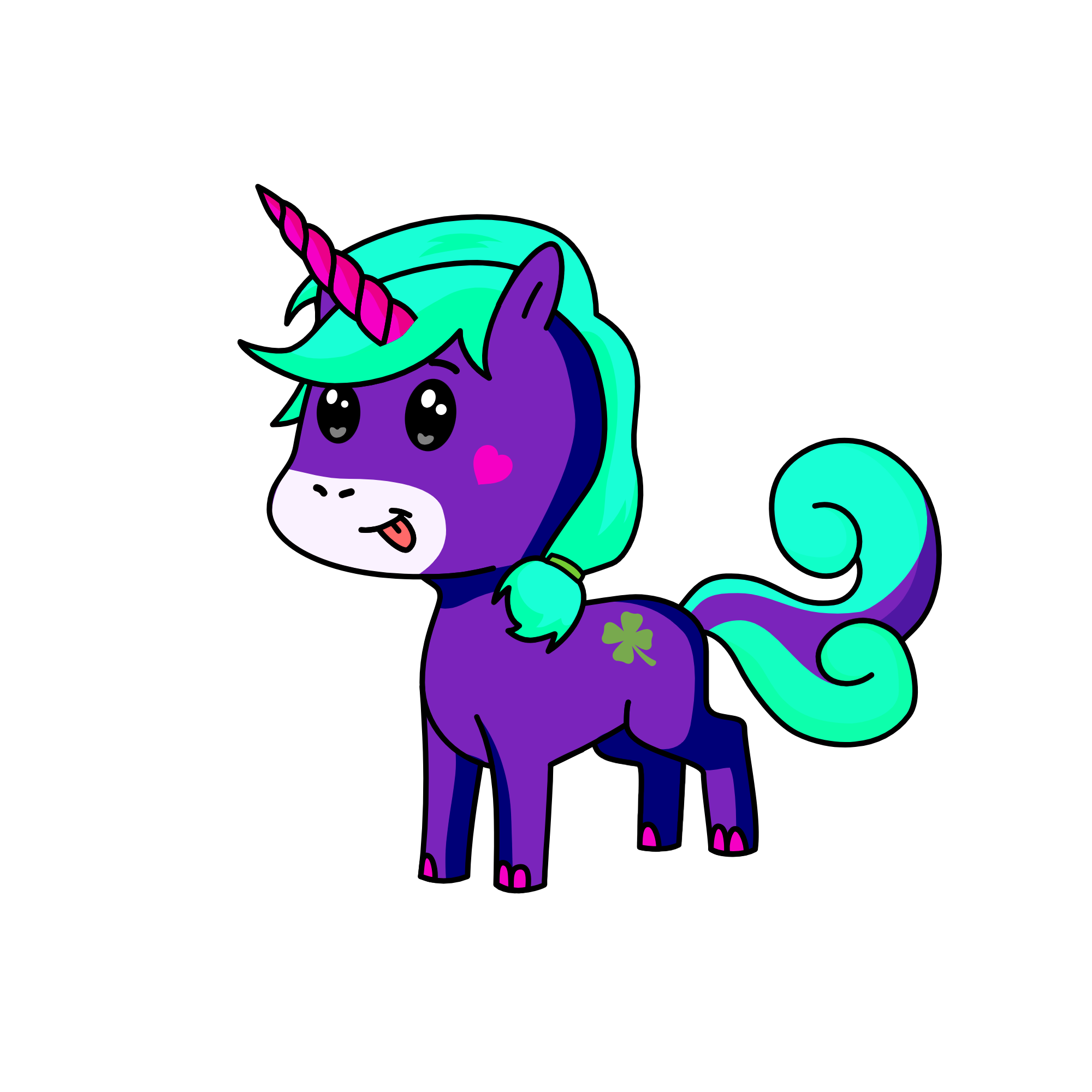 Pixie, the unicorn