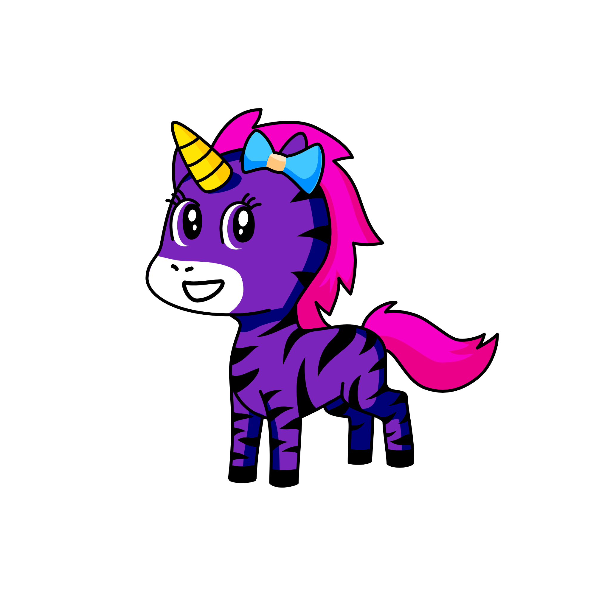 Cutie, the unicorn