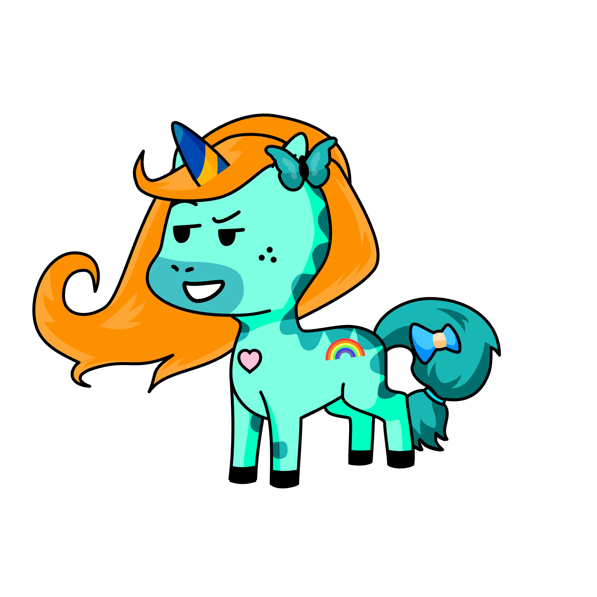 Jk, the unicorn