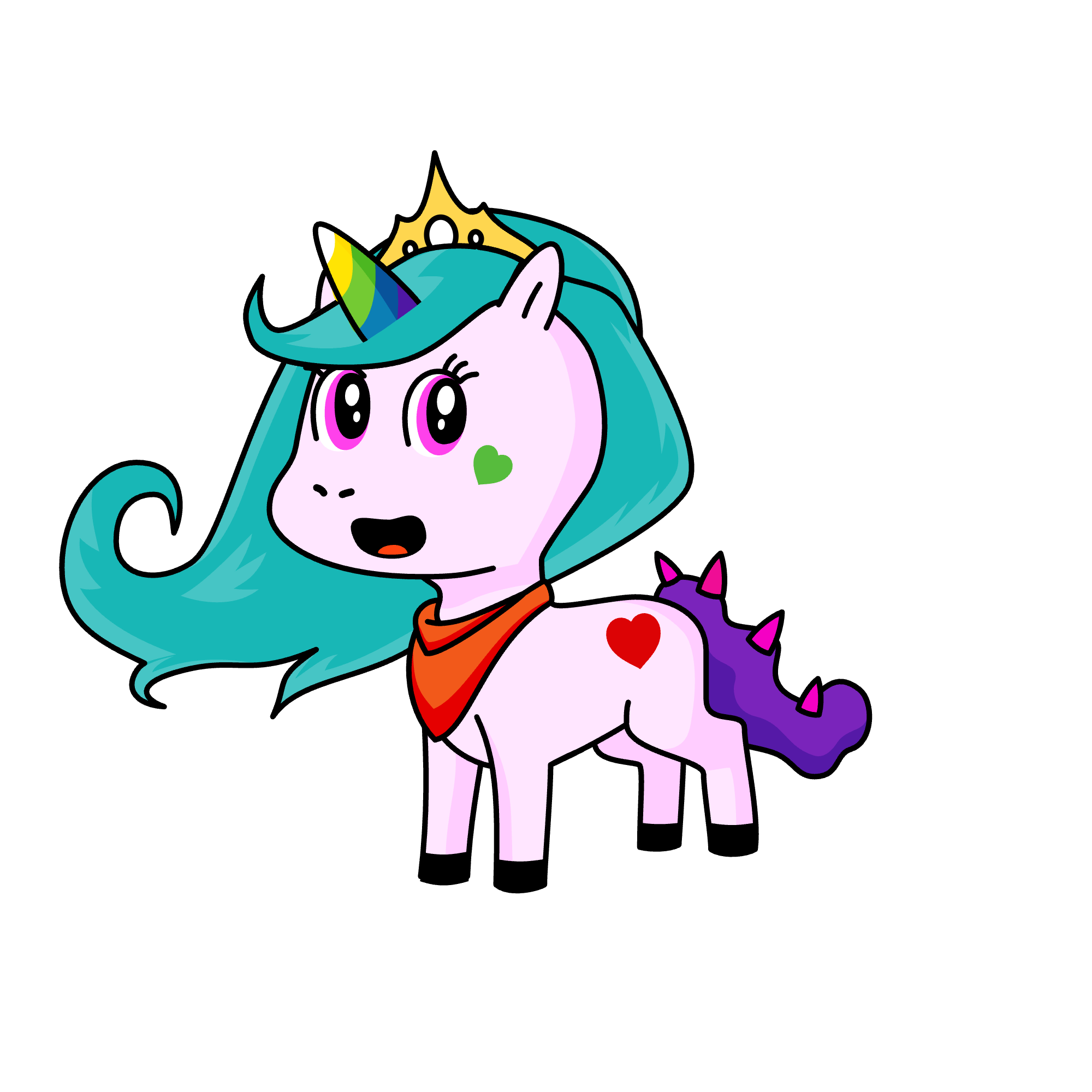 Elsa, the unicorn