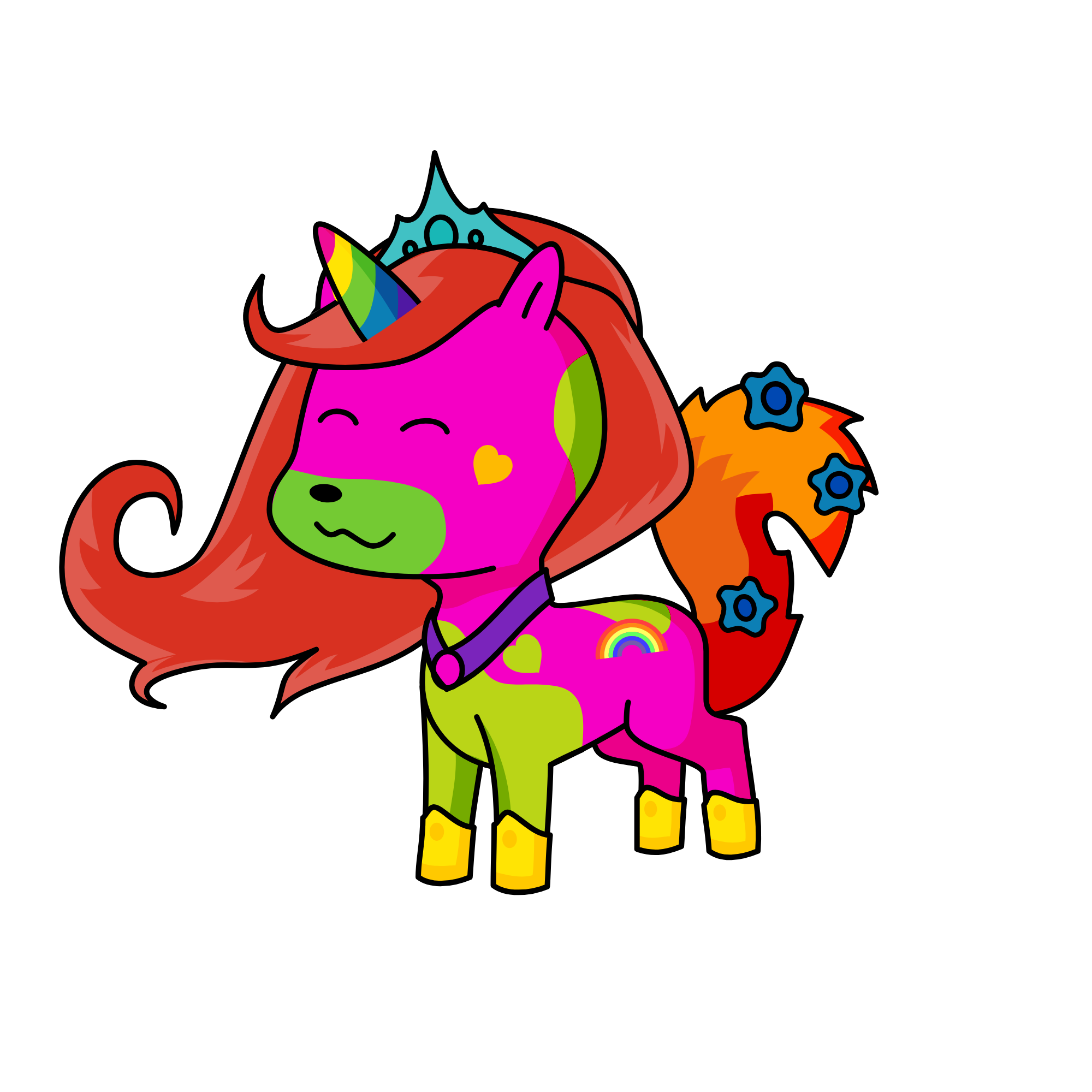 ladygagaqu, the unicorn