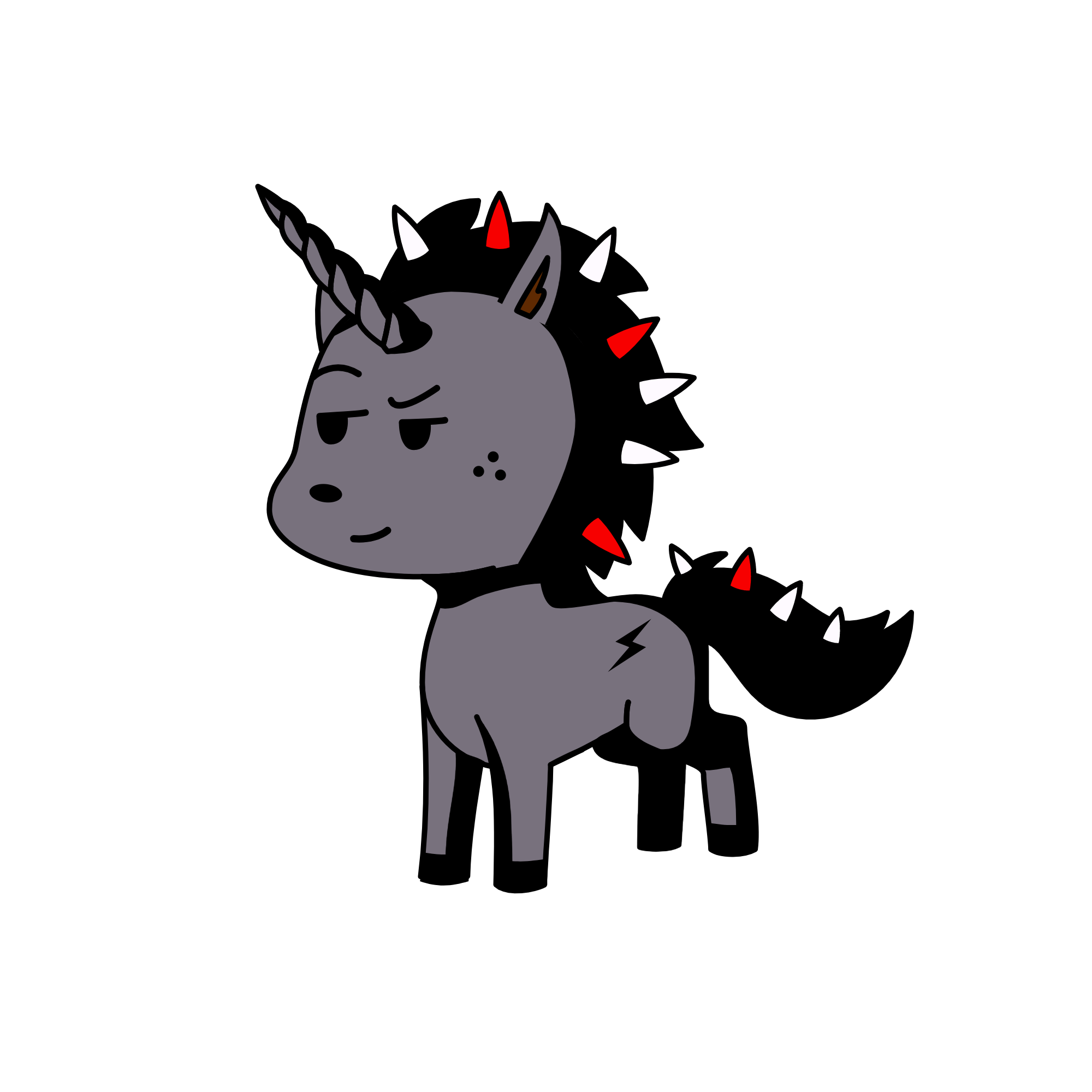 Shadow, the unicorn