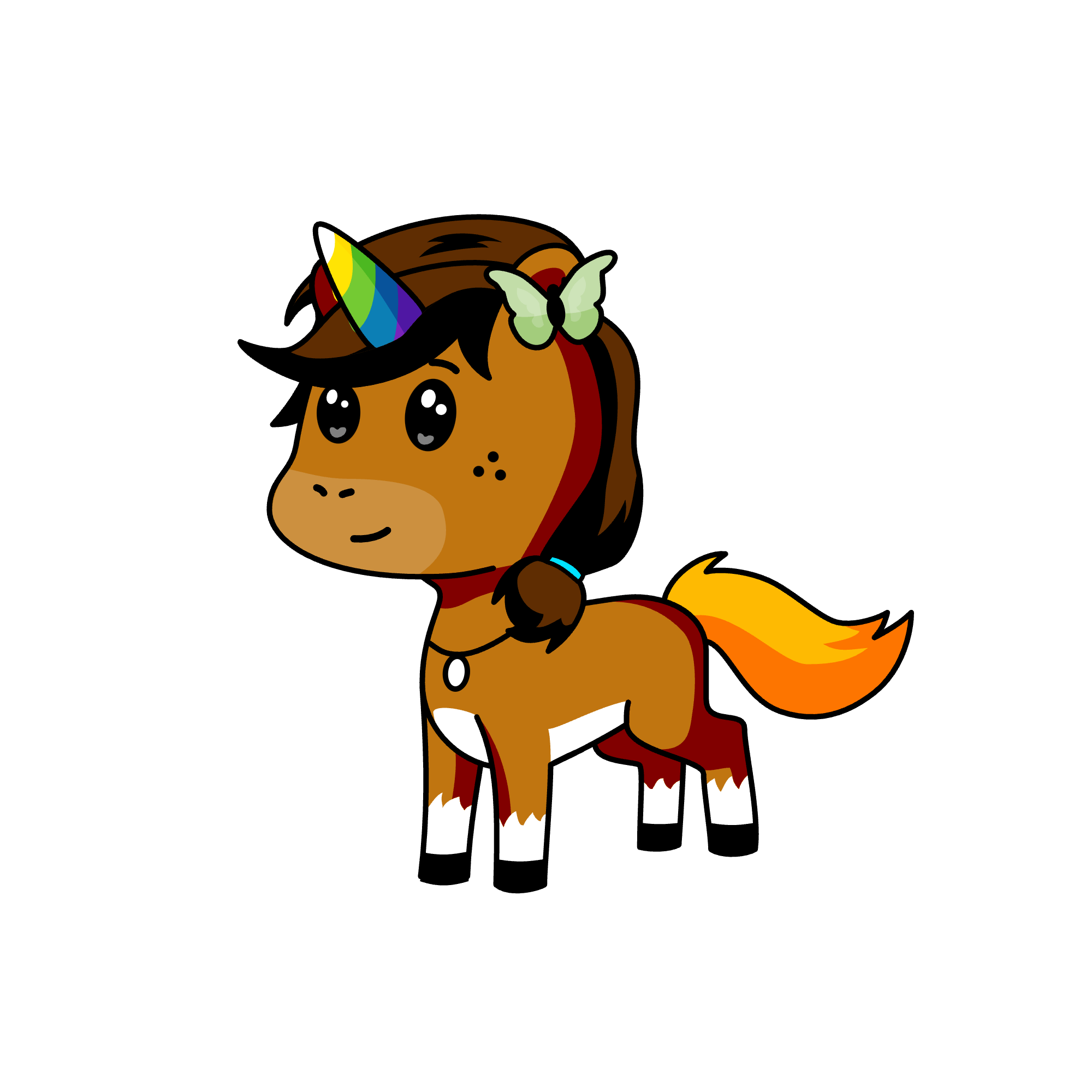 Cuki, the unicorn