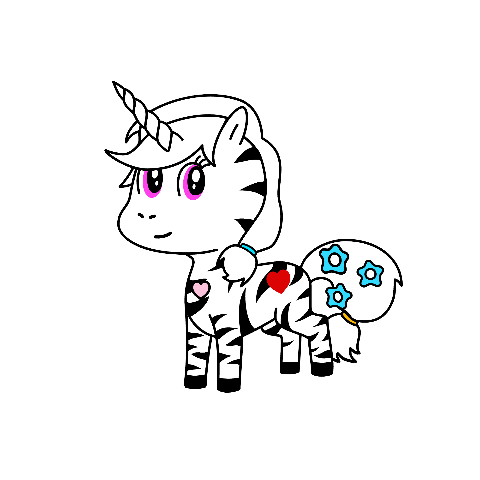 Nube, the unicorn