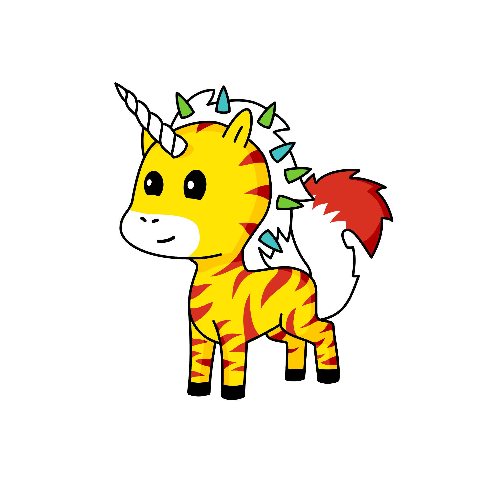 Laly, the unicorn
