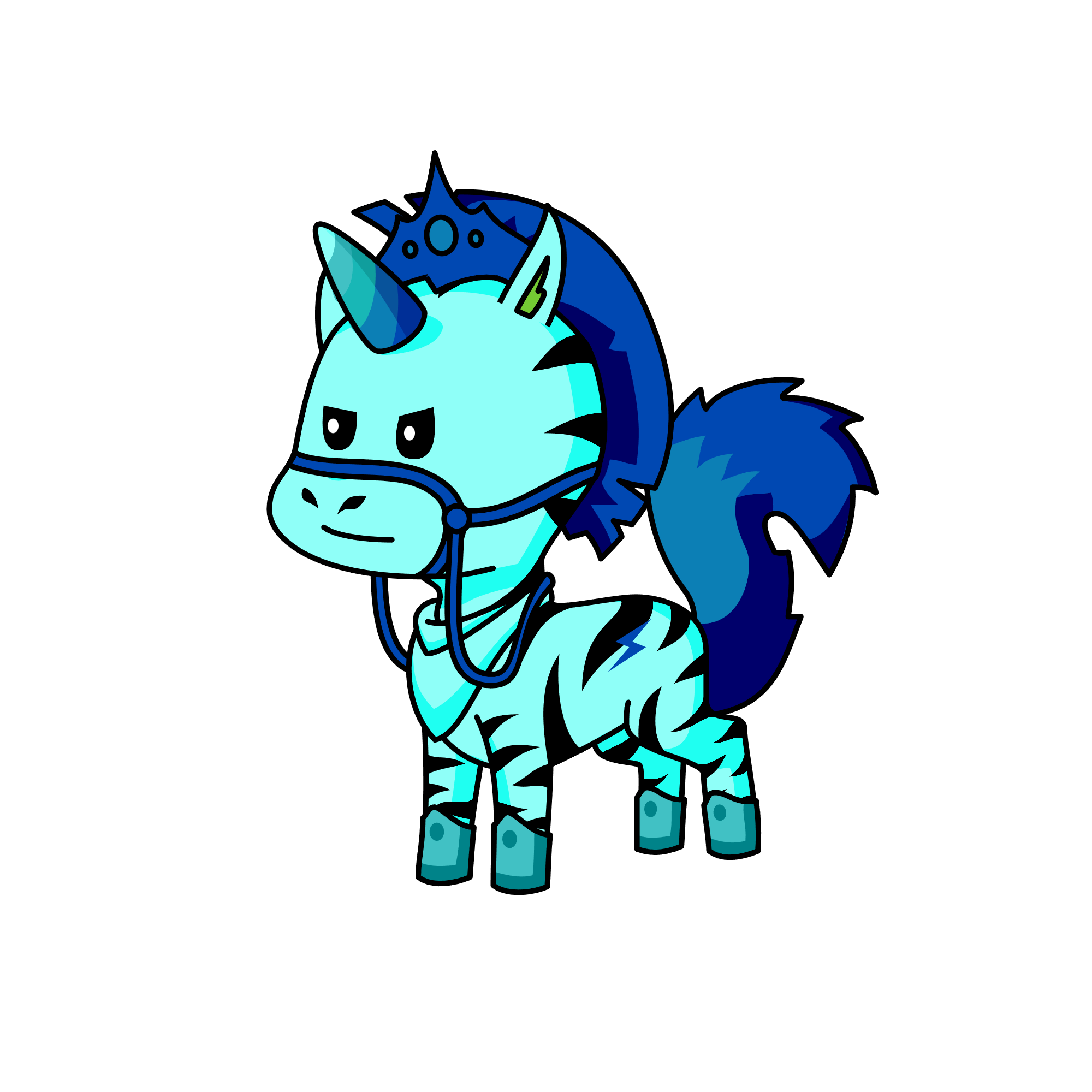 Yuiopea, the unicorn