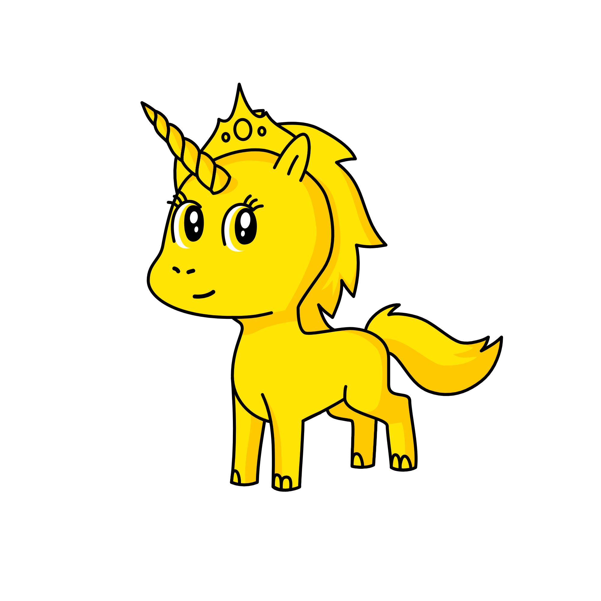 Sun, the unicorn