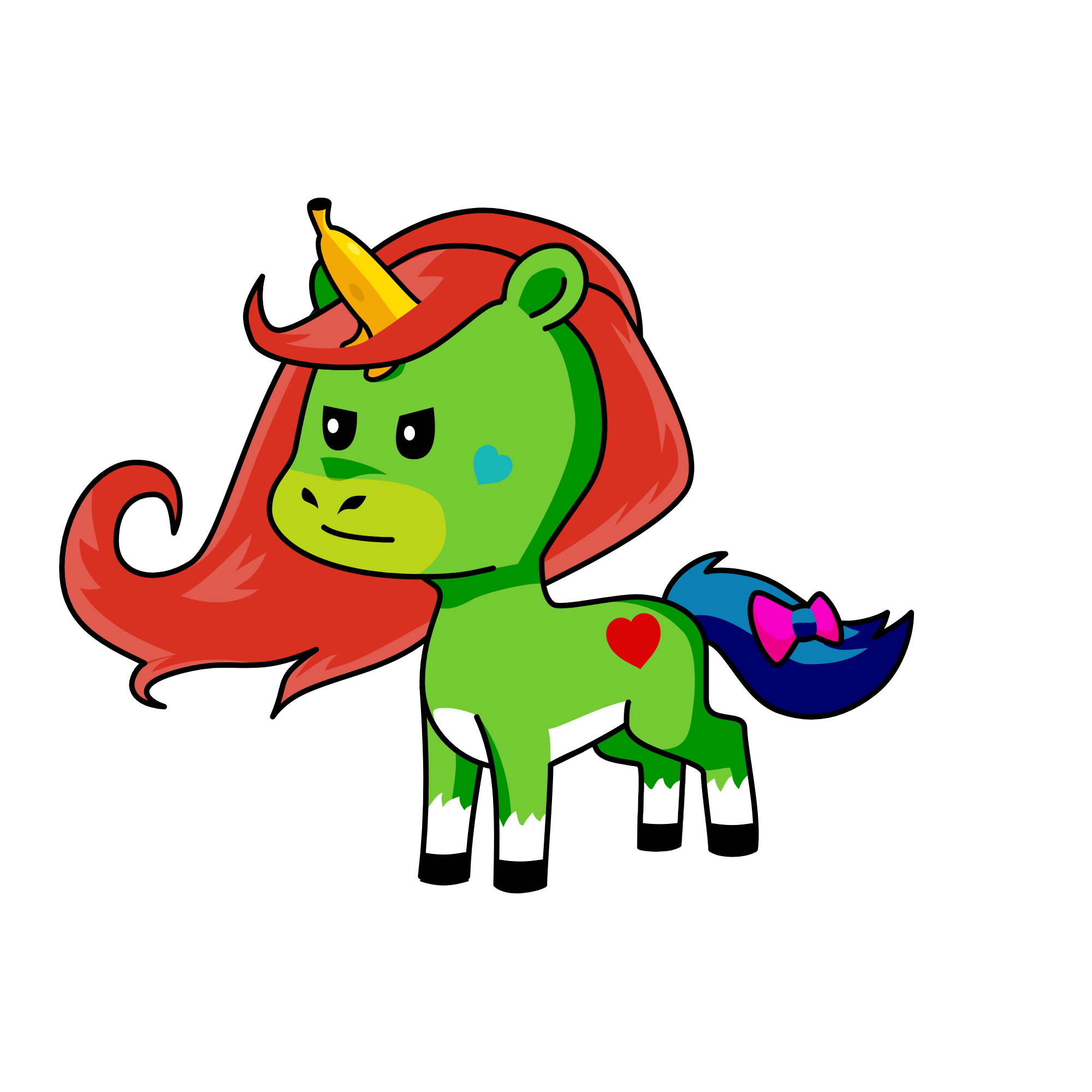 Weird thing, the unicorn