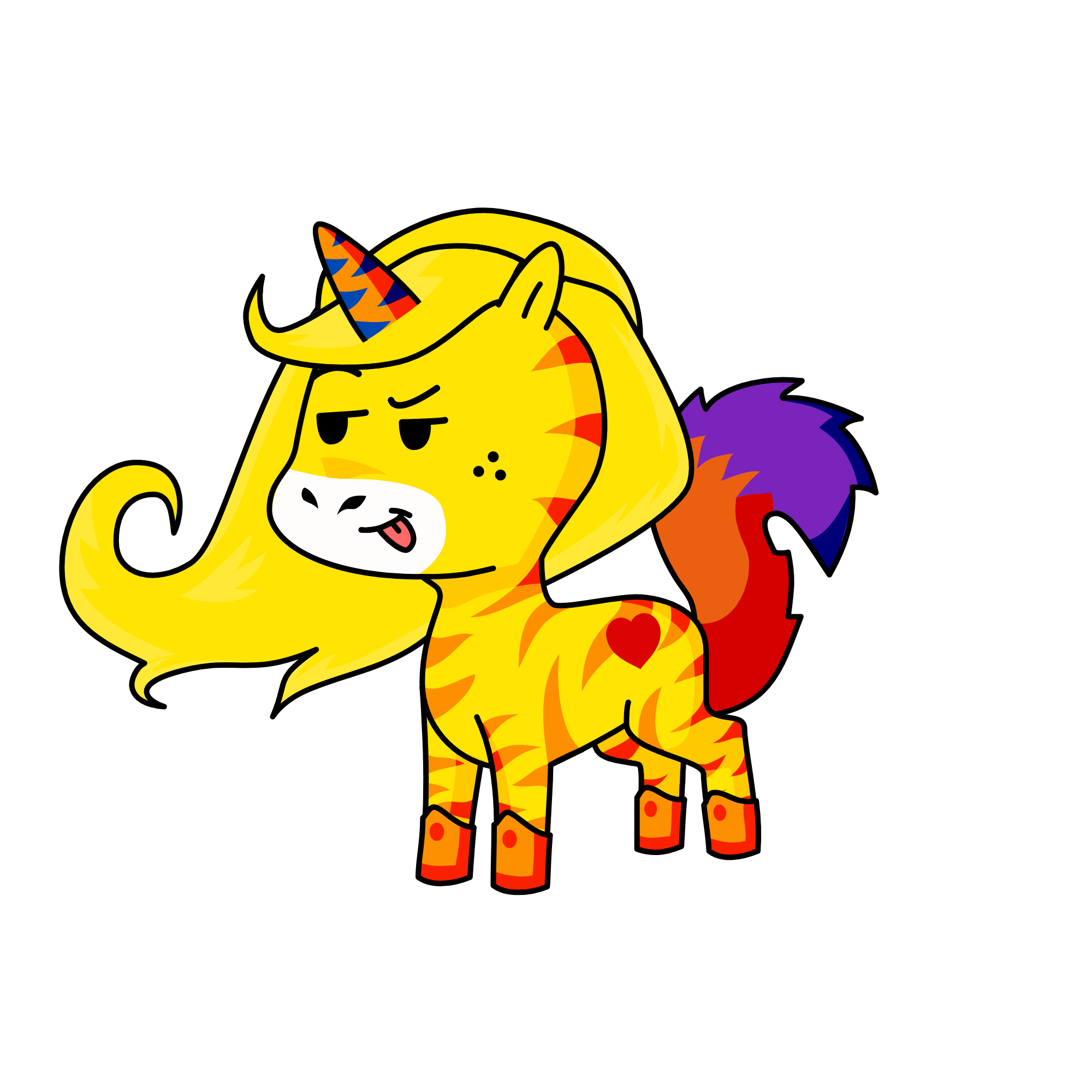 trigger, the unicorn