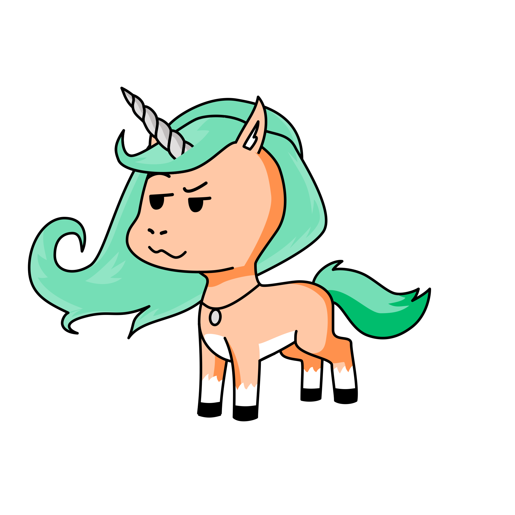 Sandwave, the unicorn