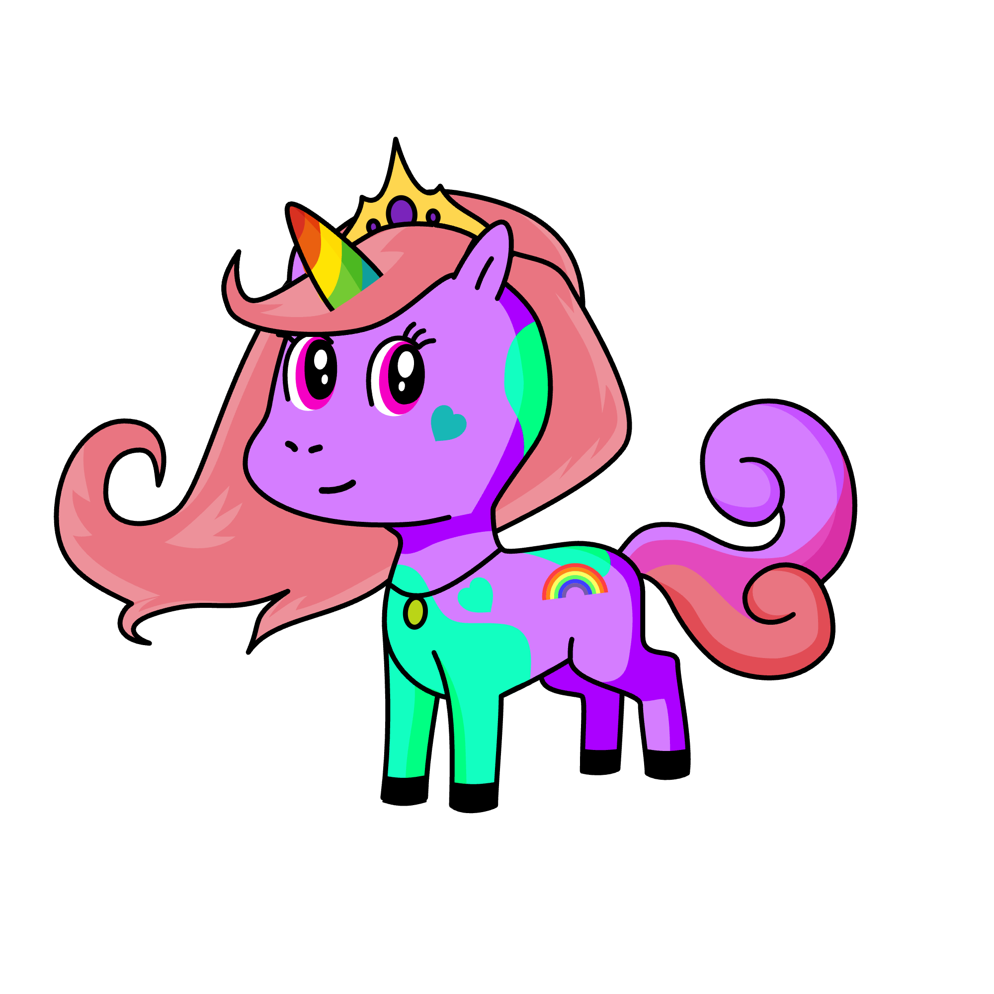 Poppy, the unicorn
