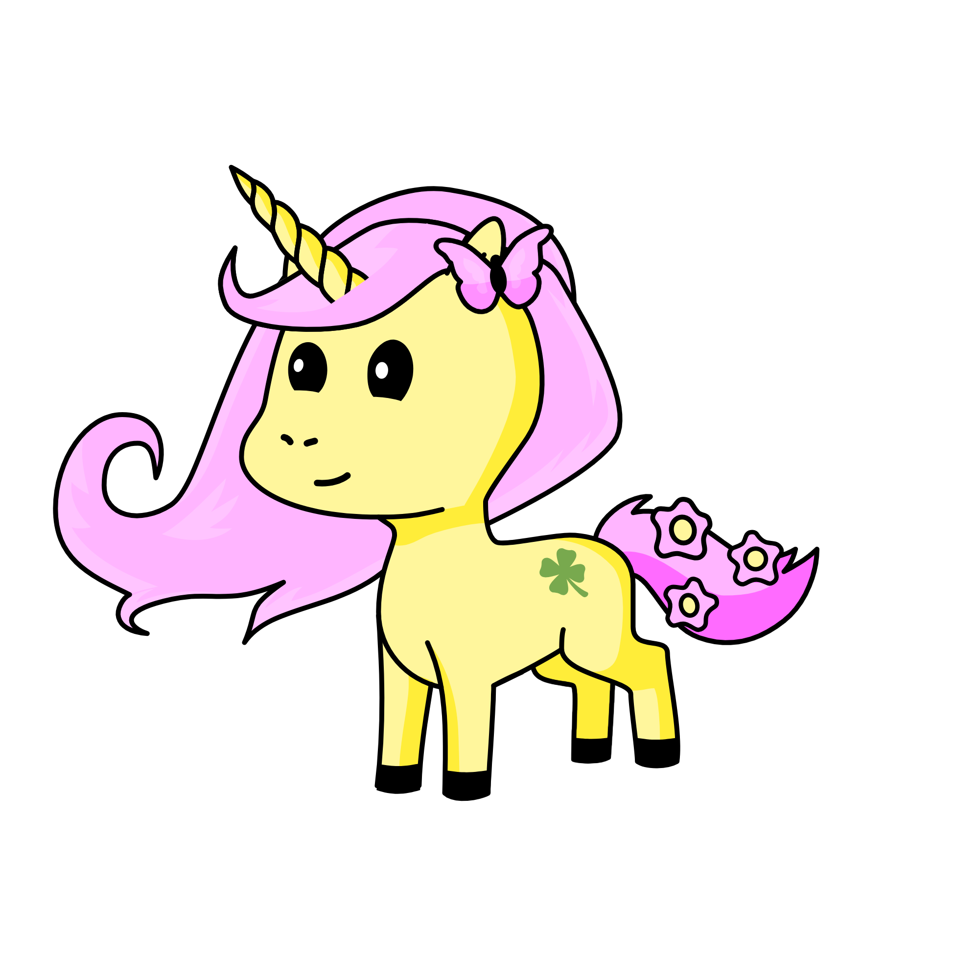 fluttercorn, the unicorn
