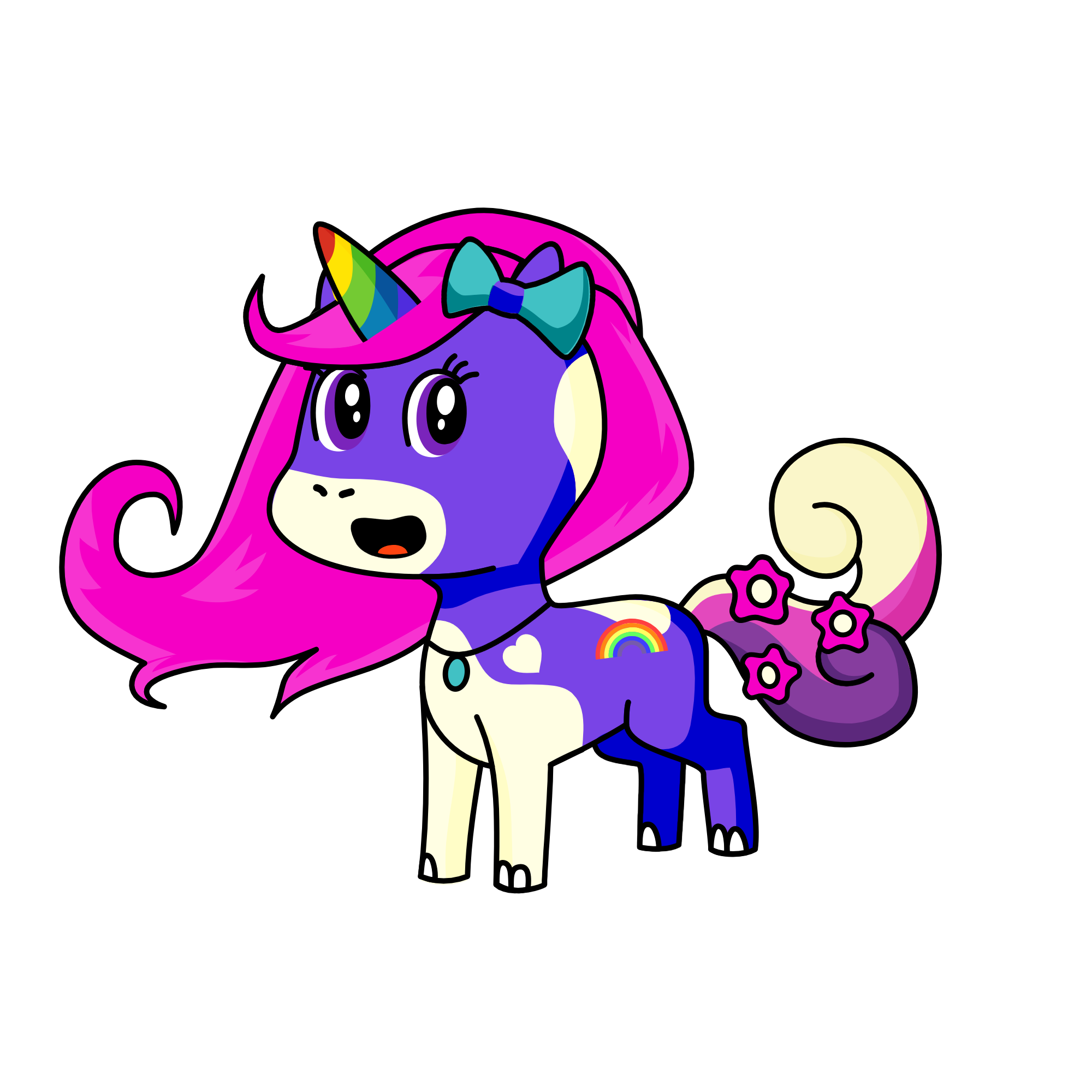 Amethyst, the unicorn