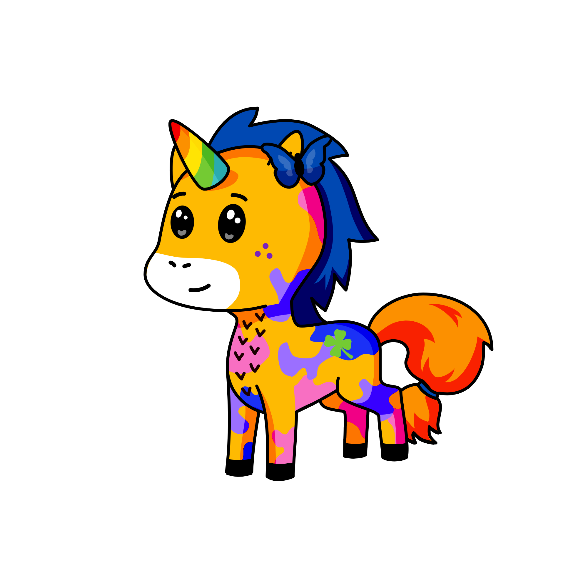 Princess Glitzyhoof, the unicorn