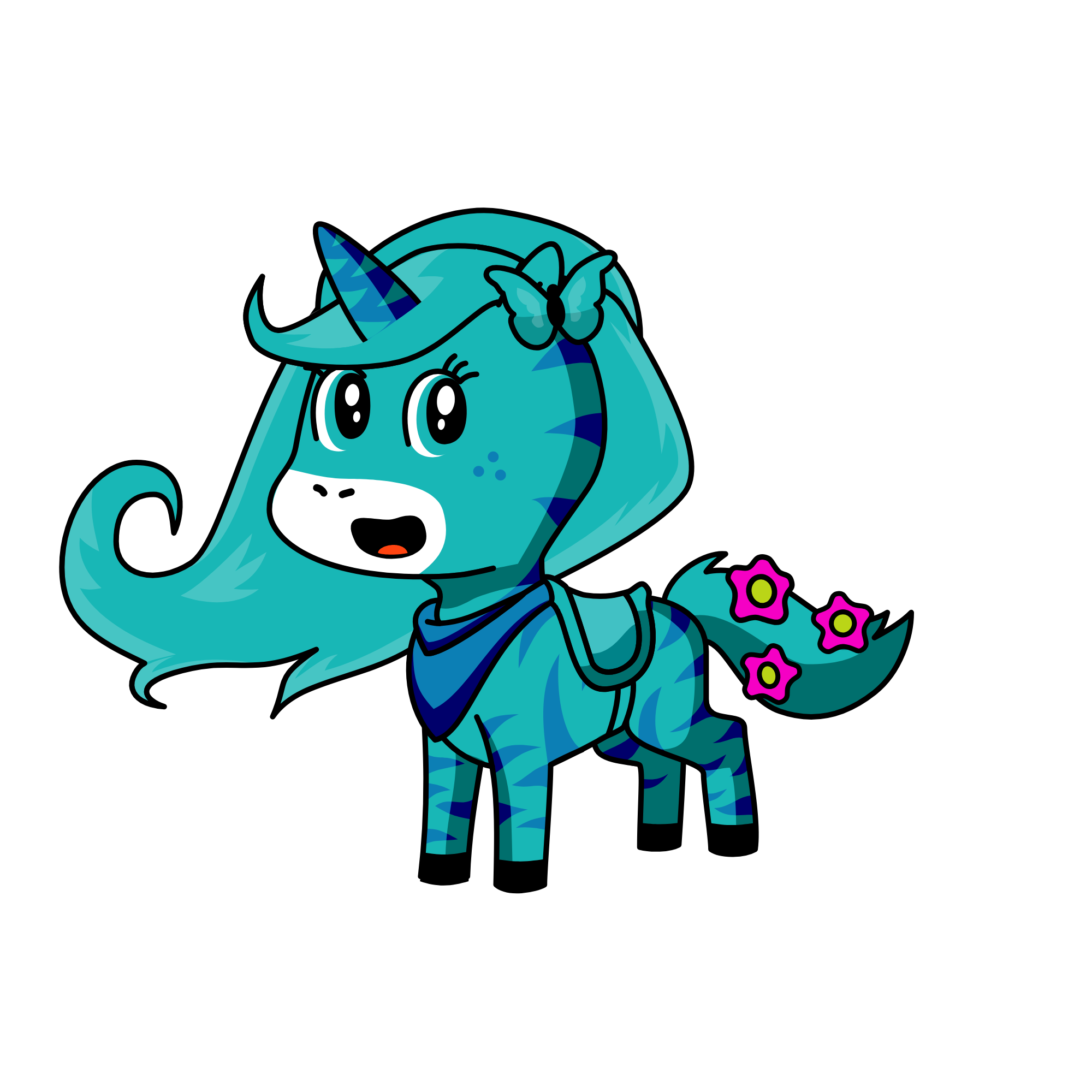 Hope, the unicorn