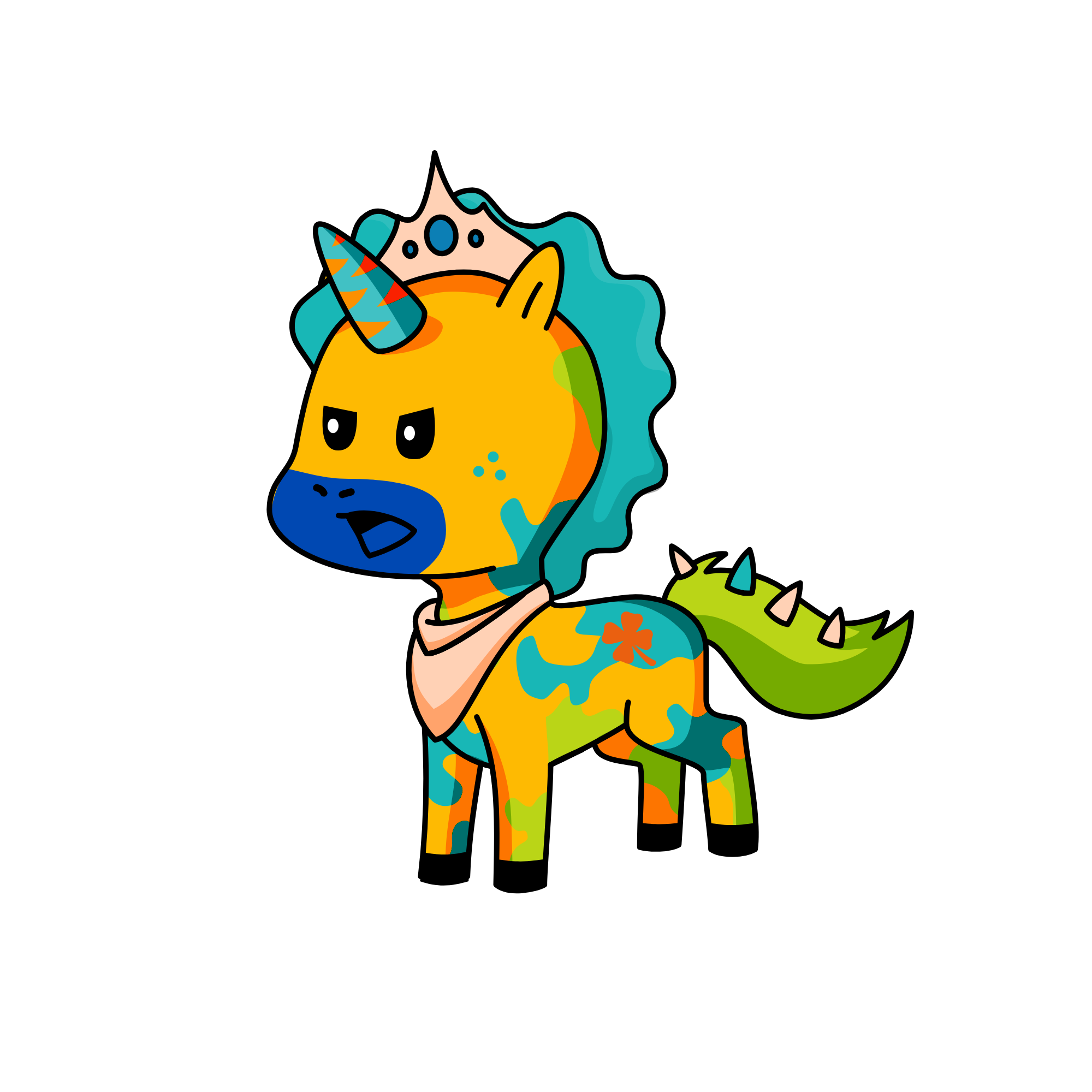 random doofus, the unicorn