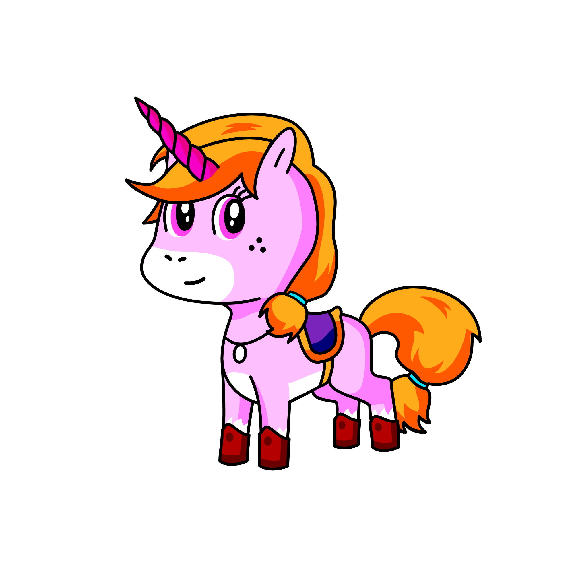 Rilee, the unicorn