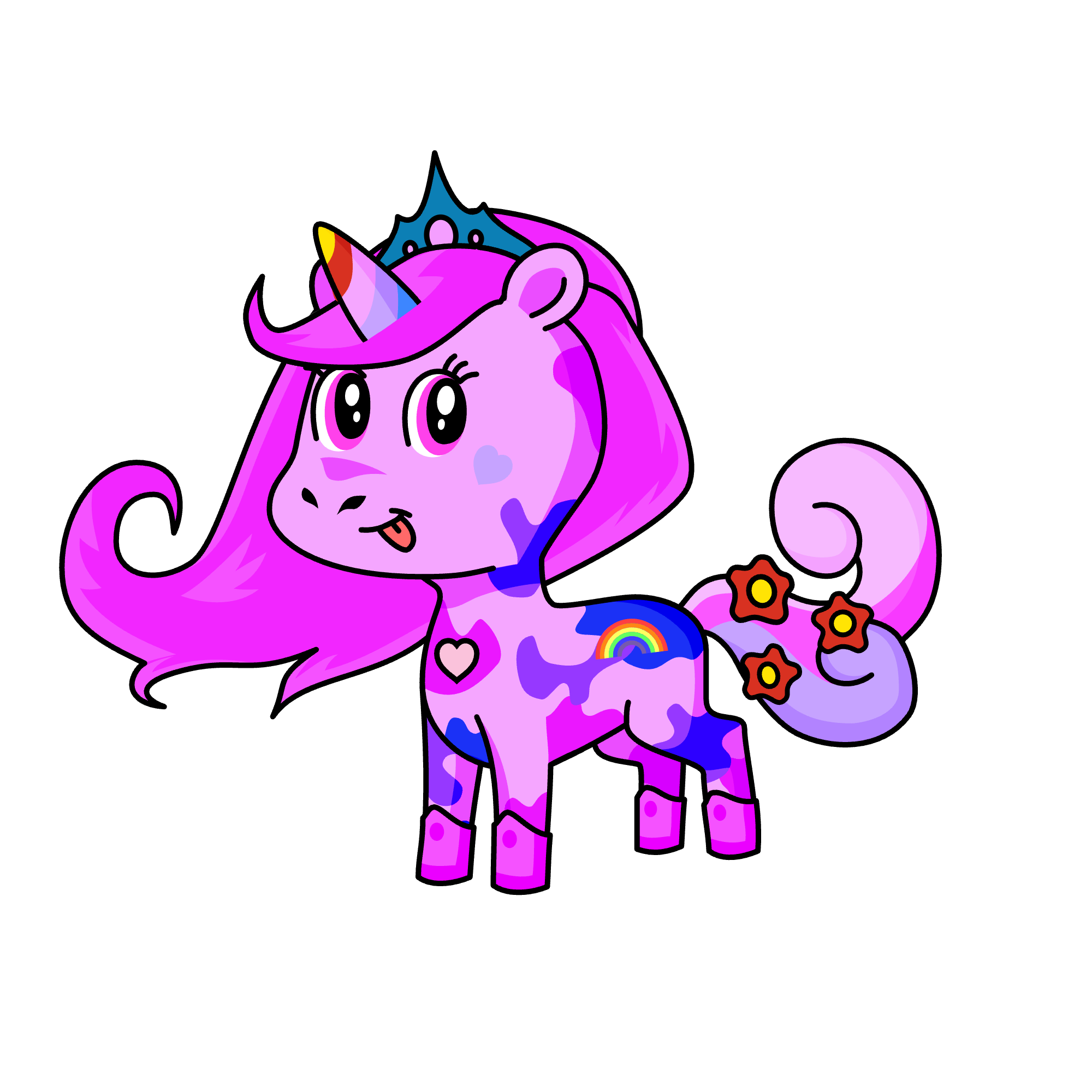 Pinkie, the unicorn