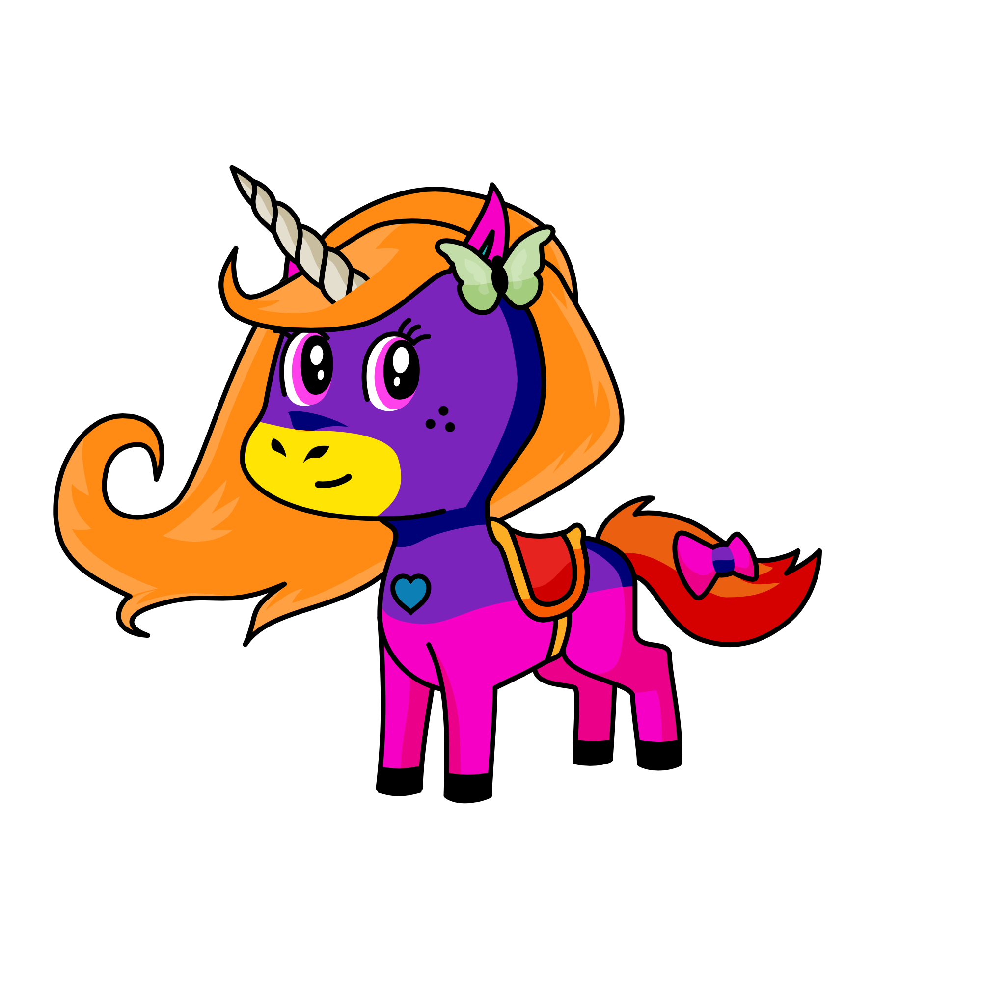 linsiana, the unicorn