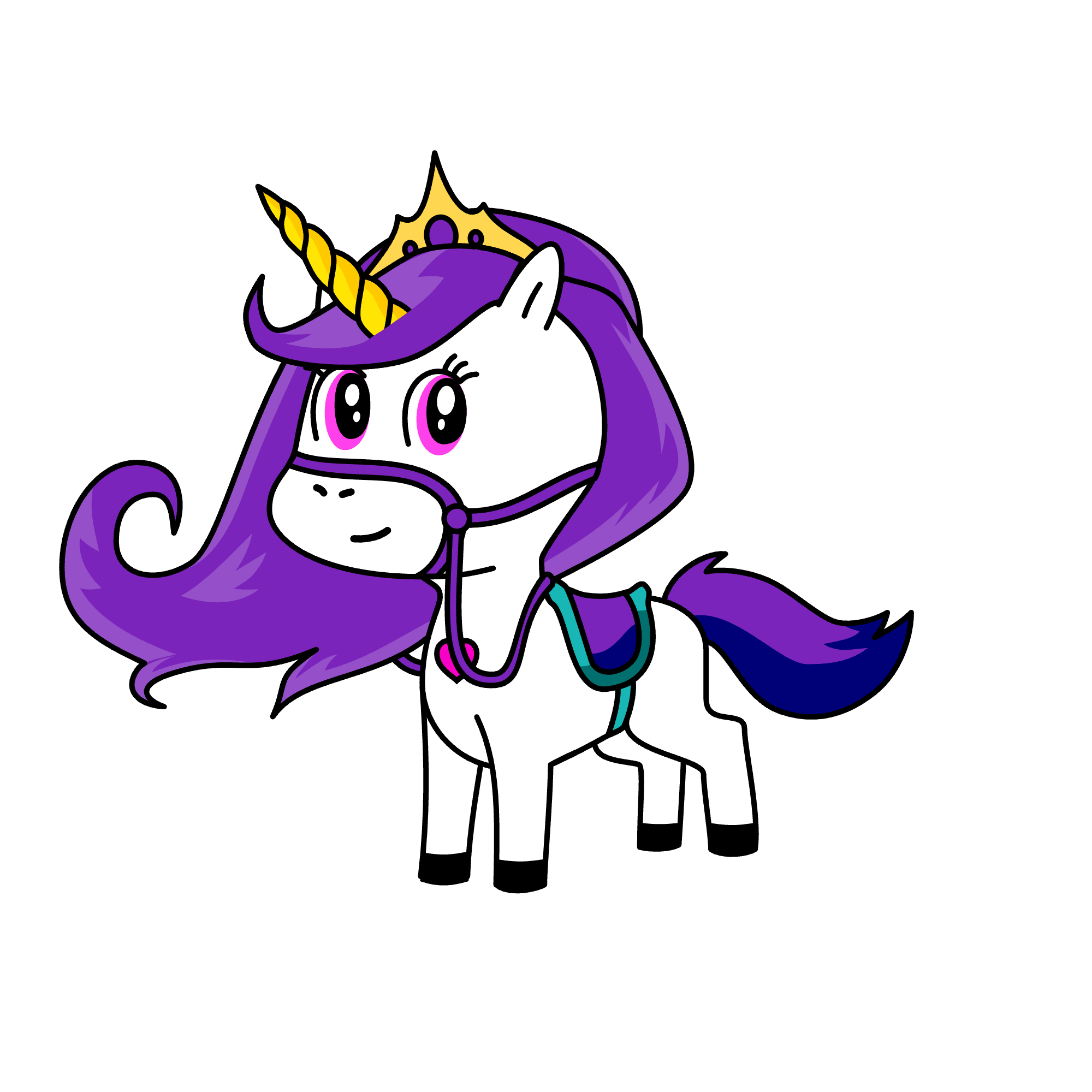 Moondust, the unicorn