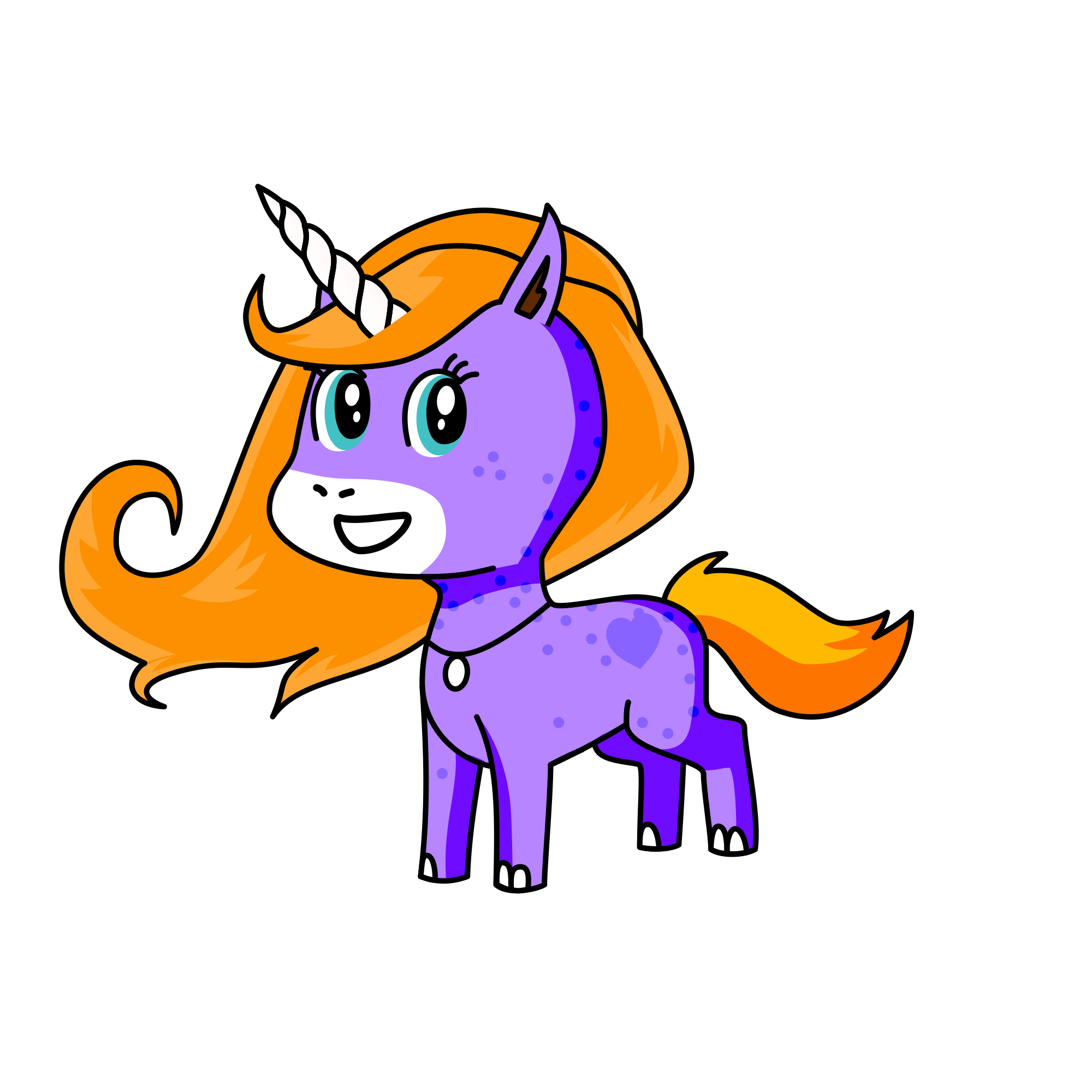 Lena, the unicorn