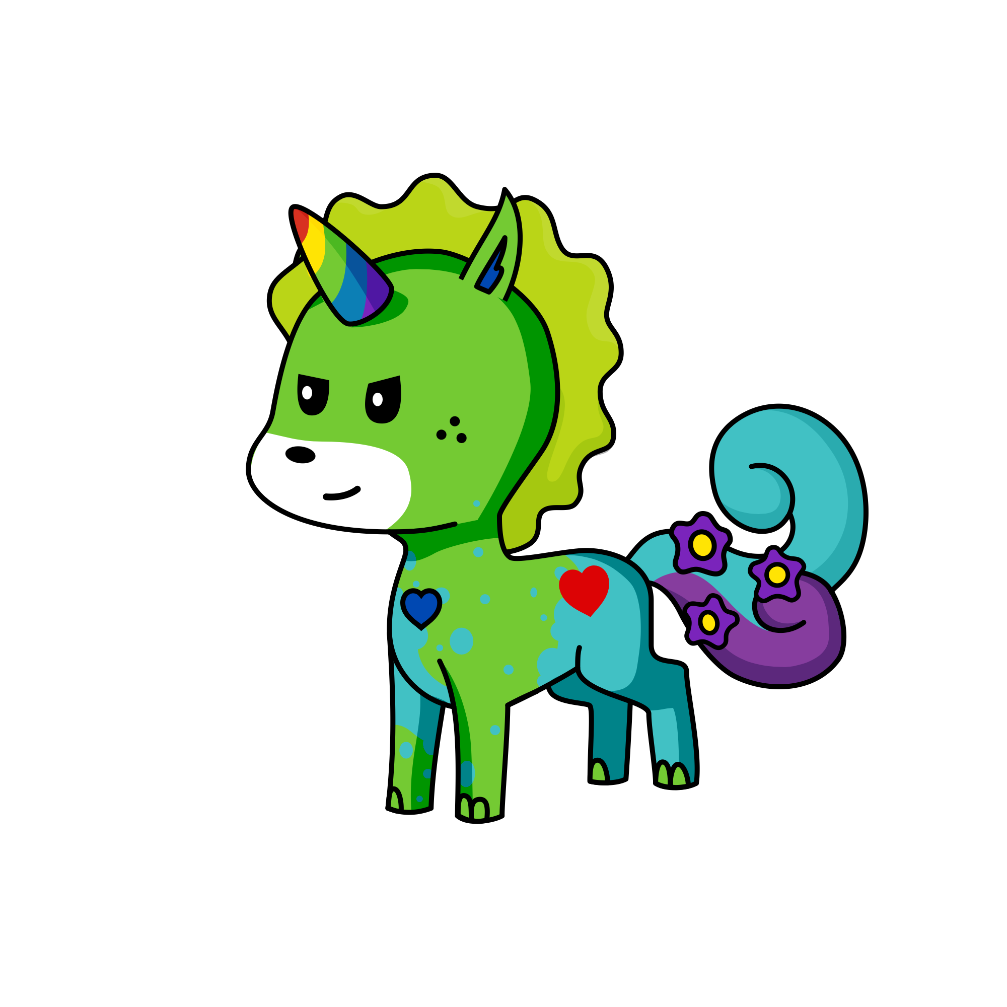 Shruti, the unicorn