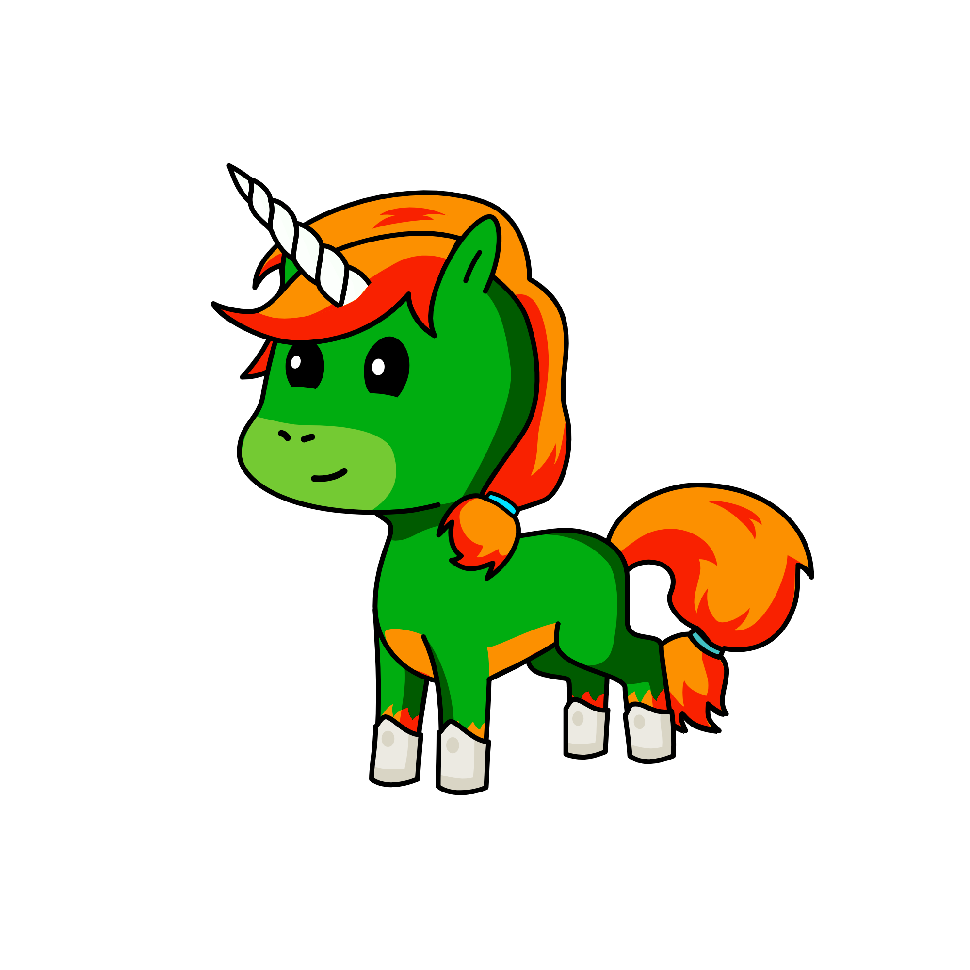 Chrismolly, the unicorn