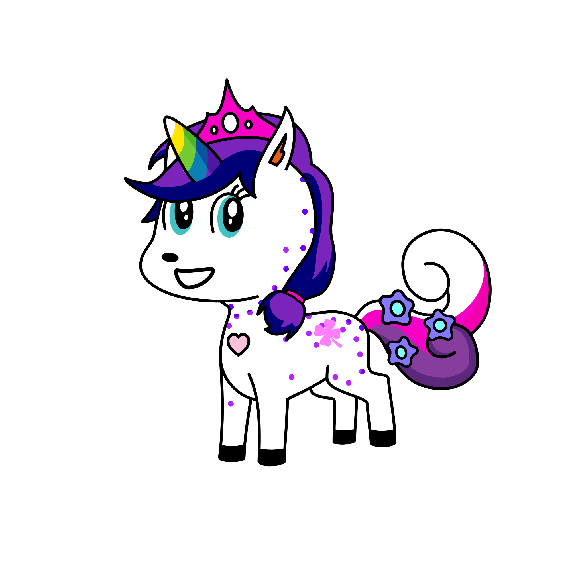 cupcake, the unicorn