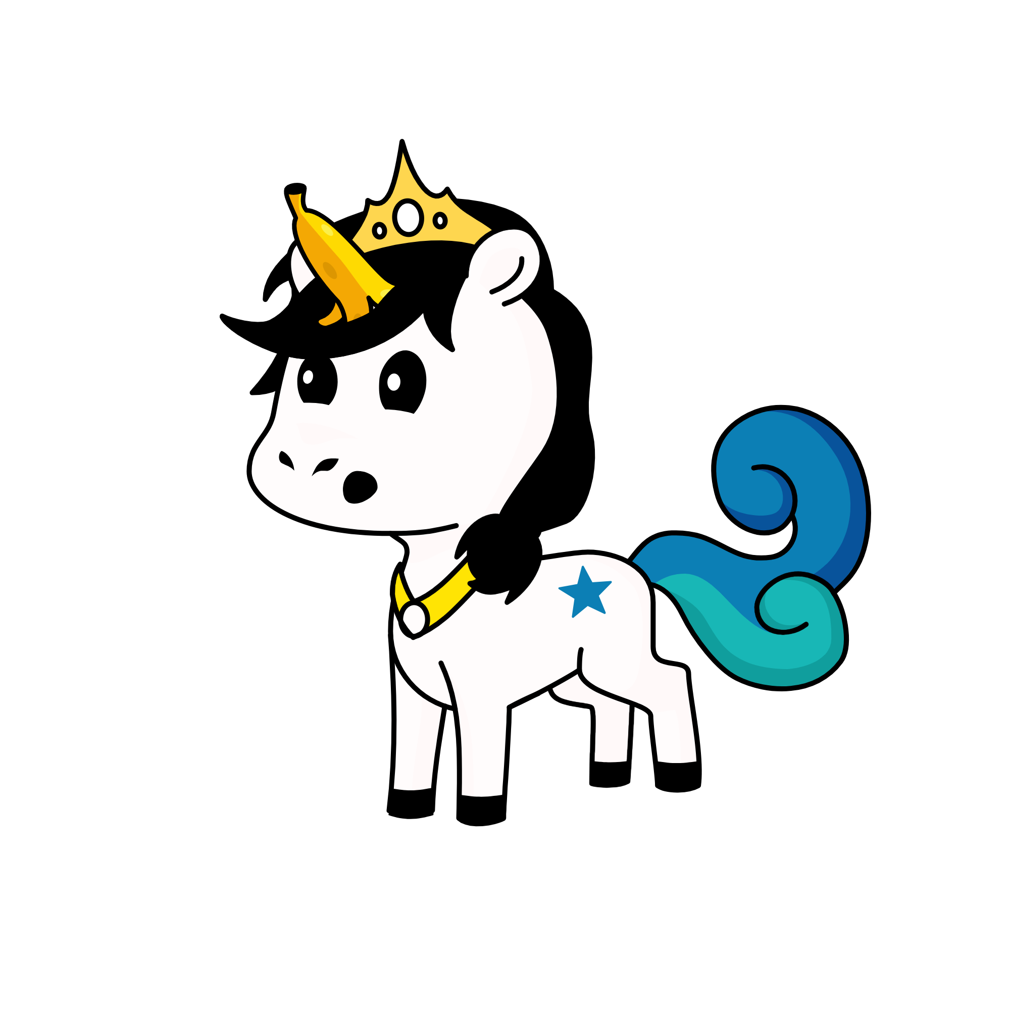 queen of banannas, the unicorn