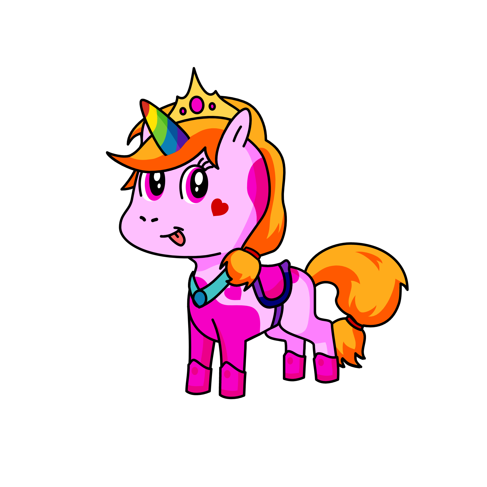 ally, the unicorn