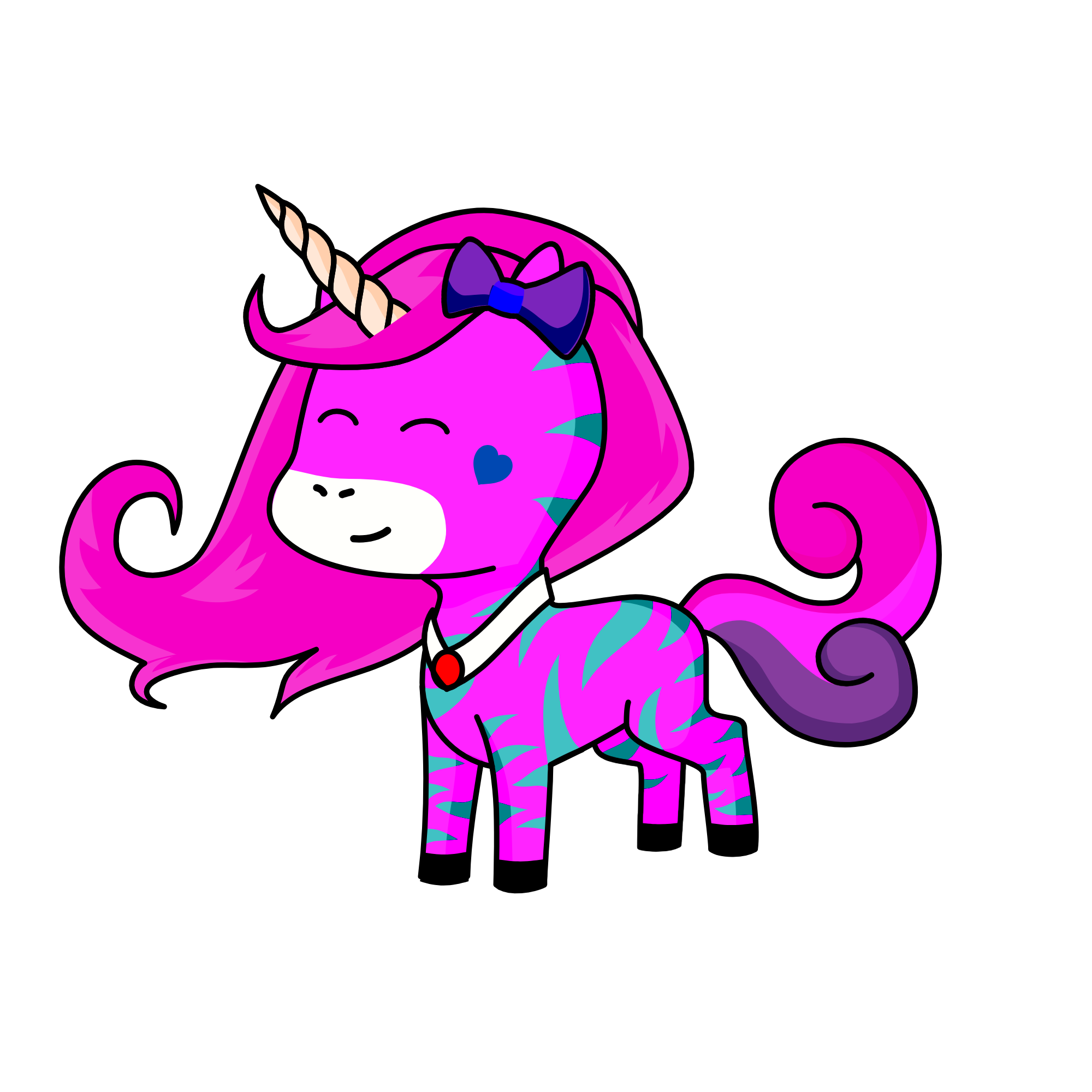 Elle, the unicorn